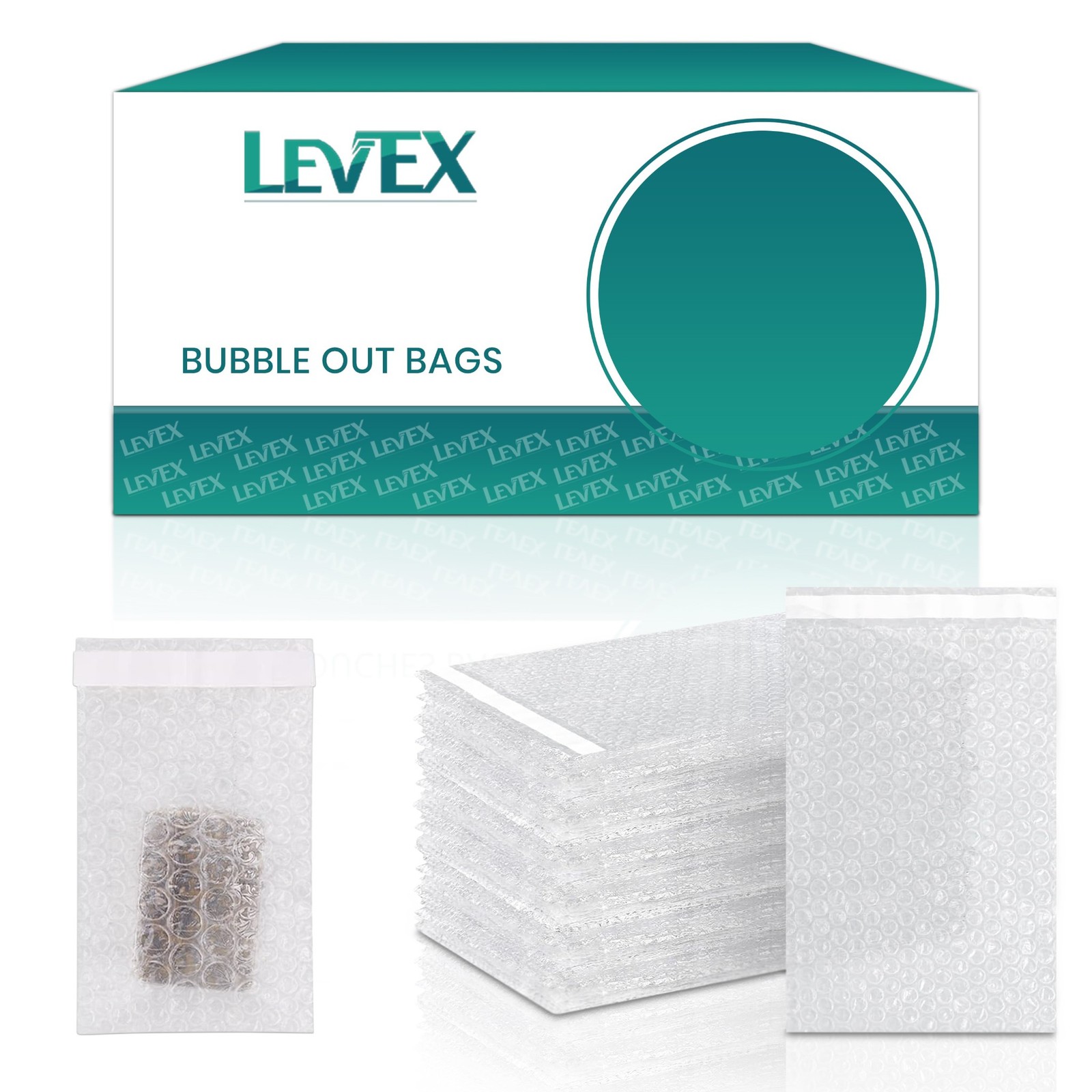 12″ x 15.5″ Bubble Pouches Bags Clear Self Seal Protective Cushioning Wrap 12×15