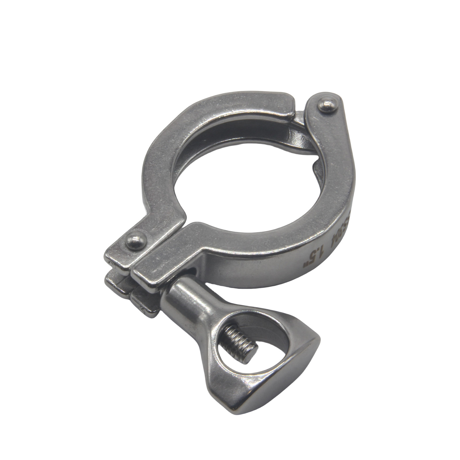 1.5″ Sanitary Tri Clamp, Stainless Steel 304, Single Pin Heavy Duty