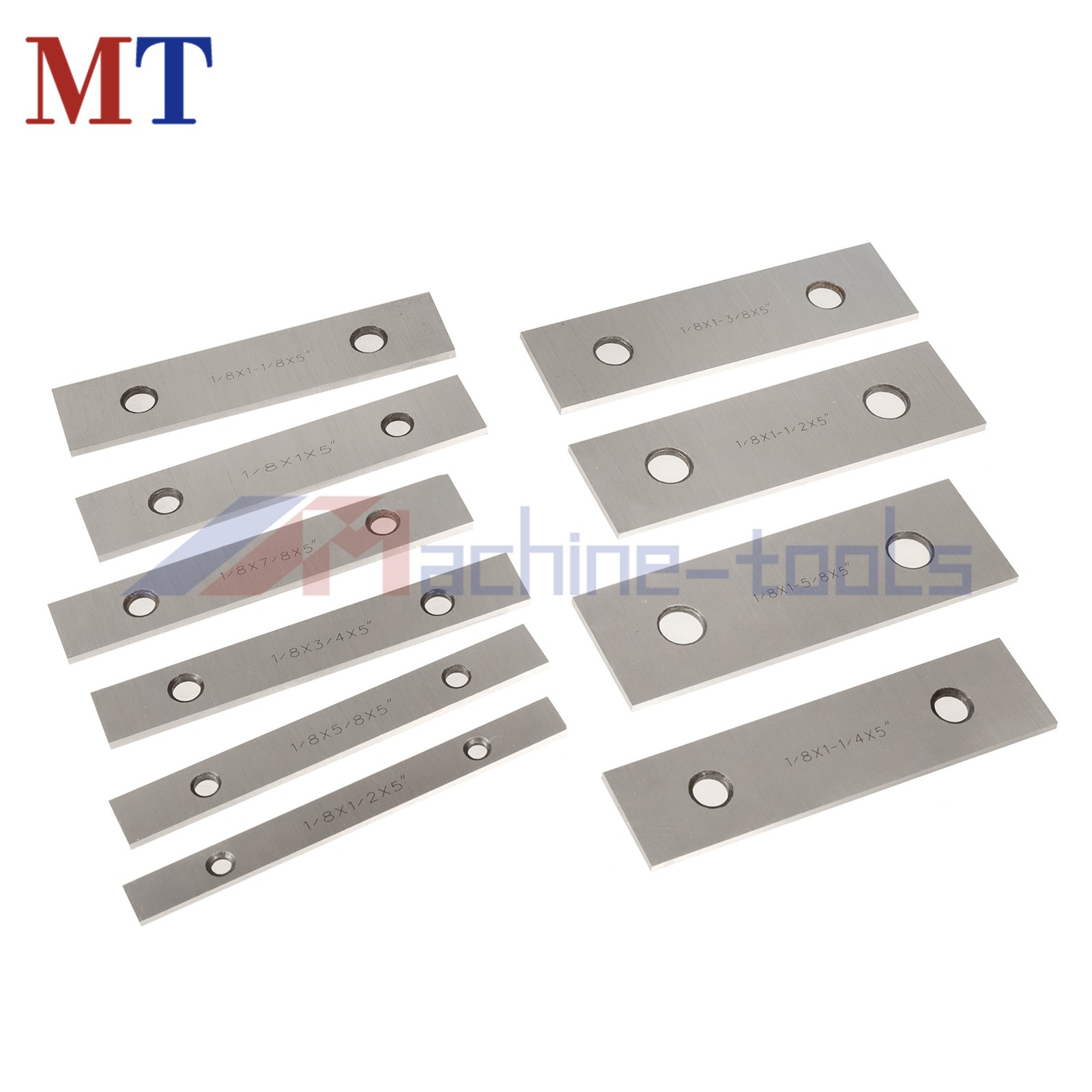 10 Pair 1/8 × 5″ Precision Parallel Set 0.0003 Tolerance High Quality