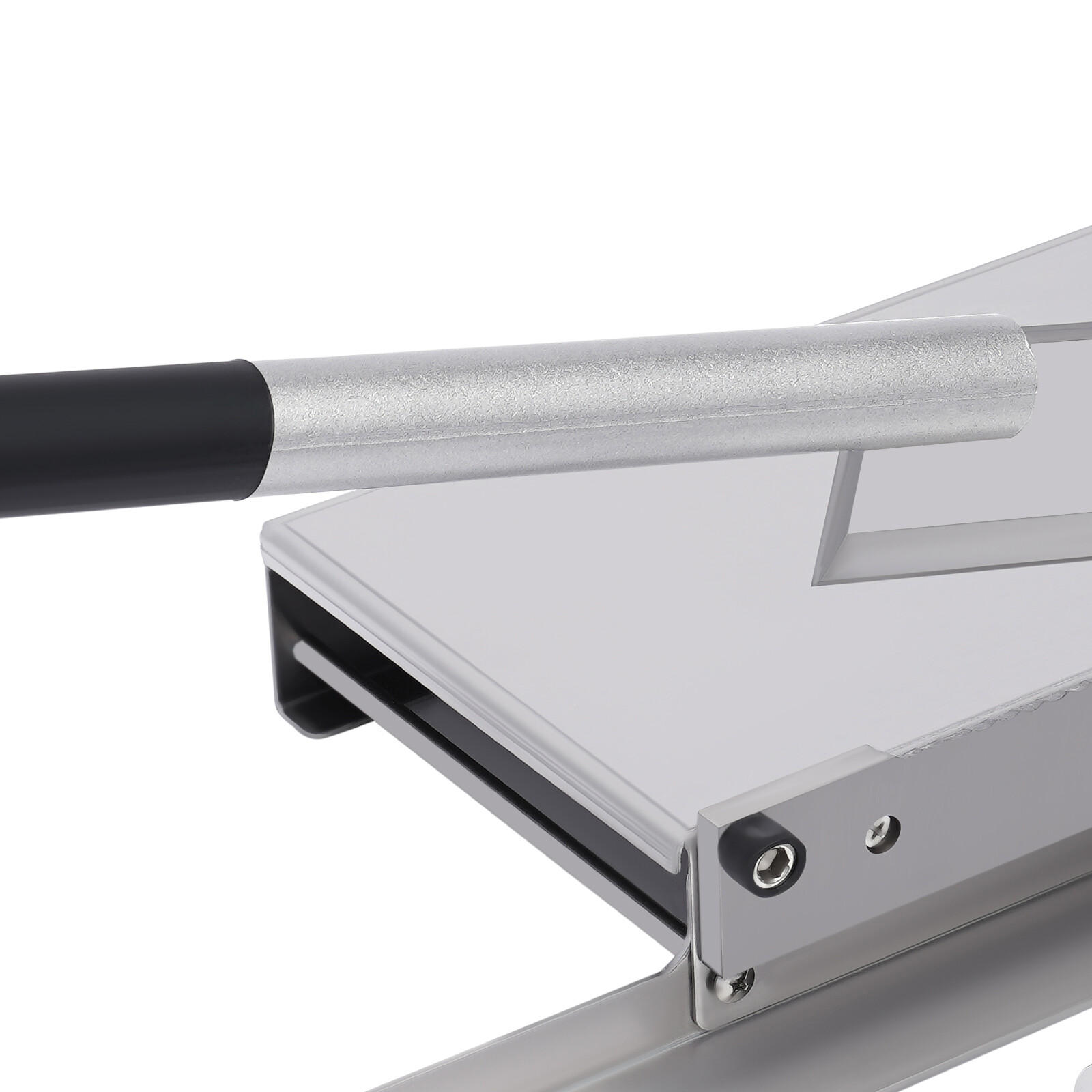 Stainless Steel Guillotine Bone Cutter 36cm Blade 1cm Thick Extended Handle