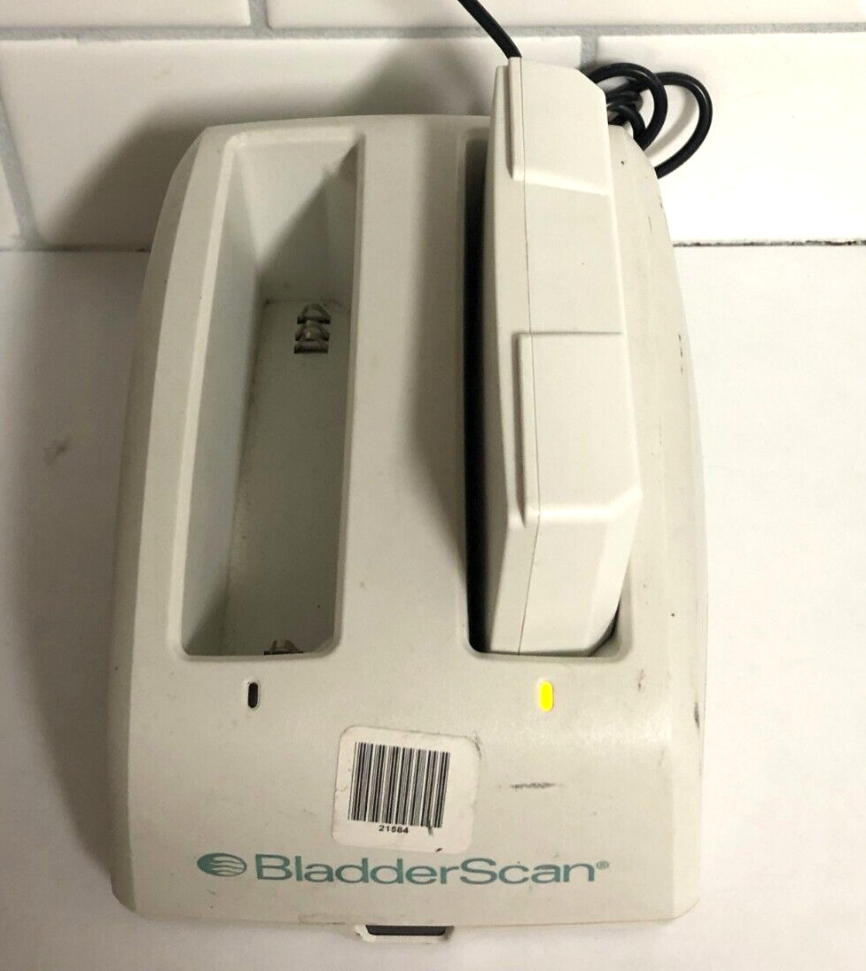Verathon Bladder Scan Scanner BVI 9400 Ultrasound Probe Battery Dock 0570-0190