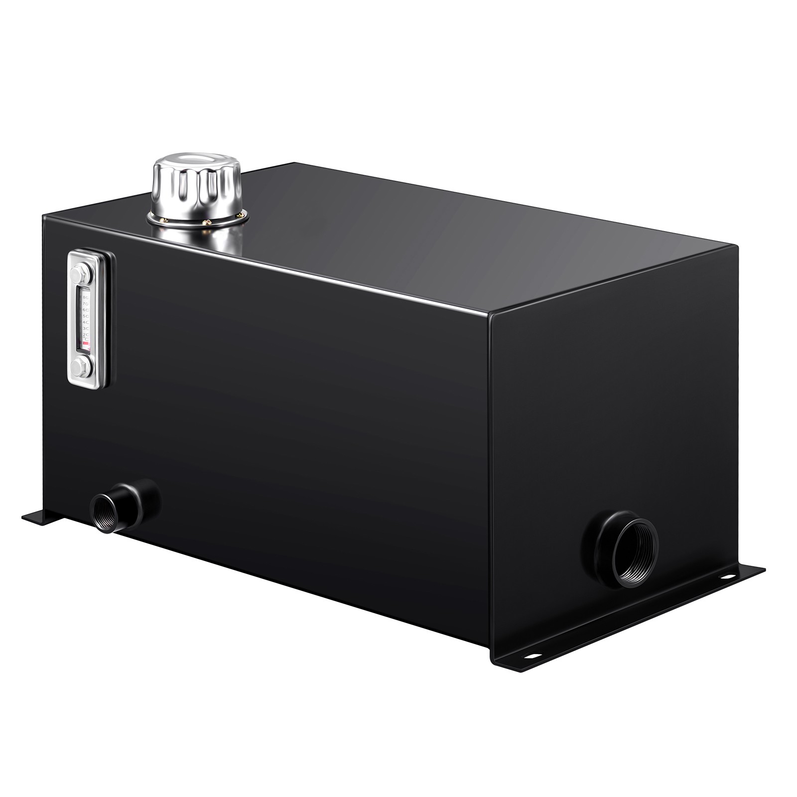 Hydraulic Reservoir Oil Tank Fuel Tank 10 Gal Steel with Filter& Tank Gauge