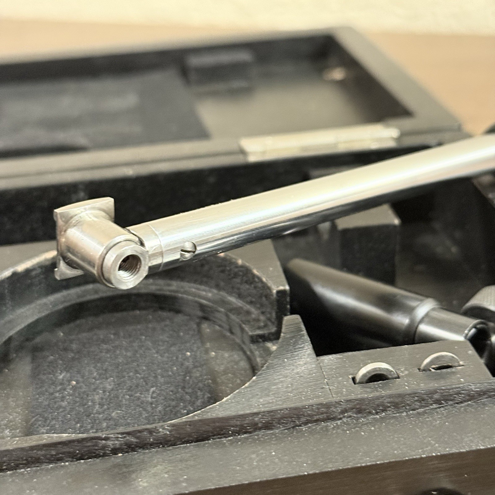 MAHR Millimess Dial Indicator ID Bore Gage .7”-1.3” .00005” Comparator Germany