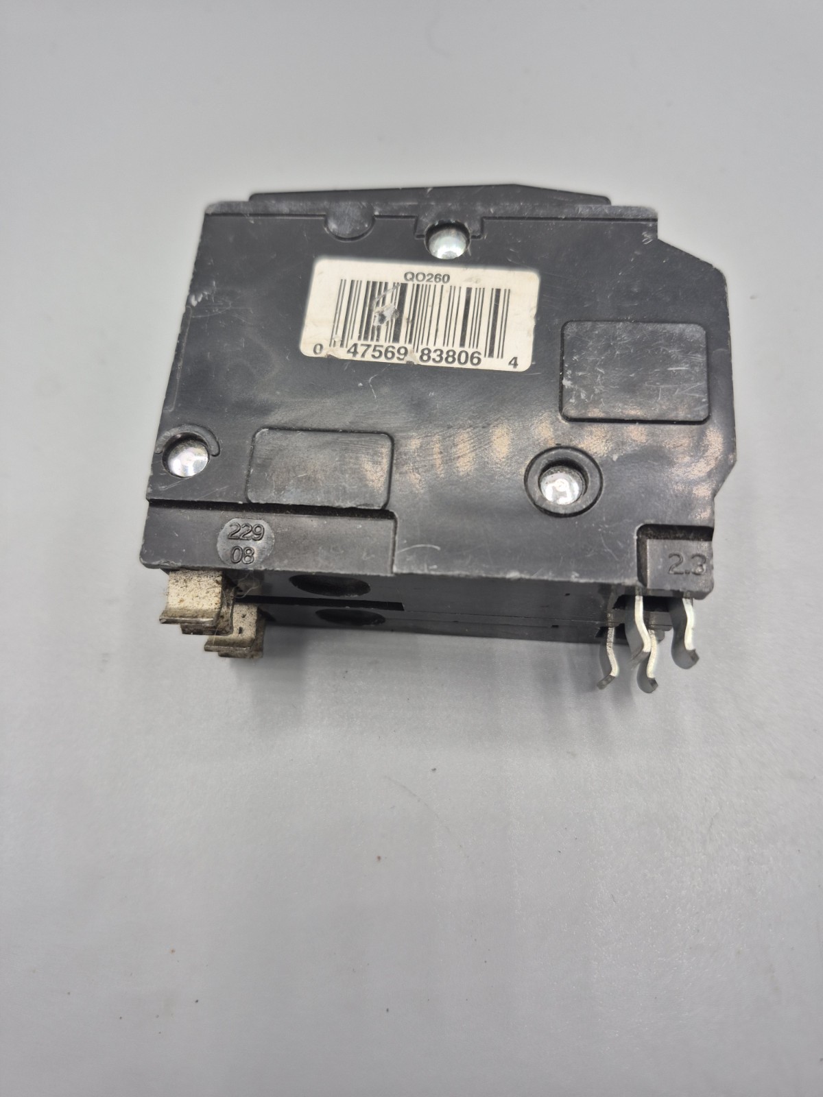 (2) SQUARE D QO260 60A 60 AMP CIRCUIT BREAKER 120/240V 2-POLE Free Shipping
