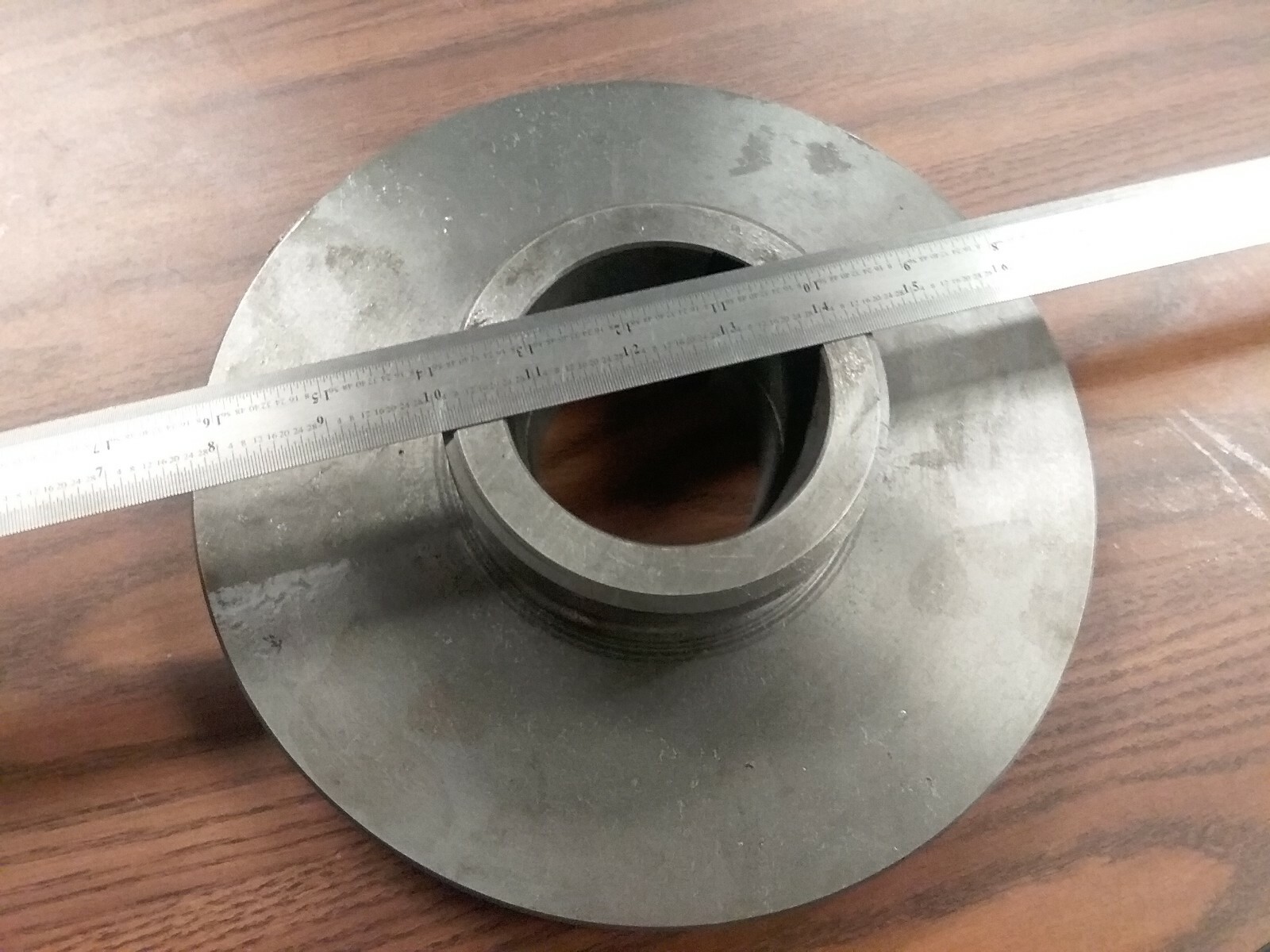 10″ L0 Semi-finished adapter Plate for LATHE CHUCKS #ADP-10-L0SM-NEW