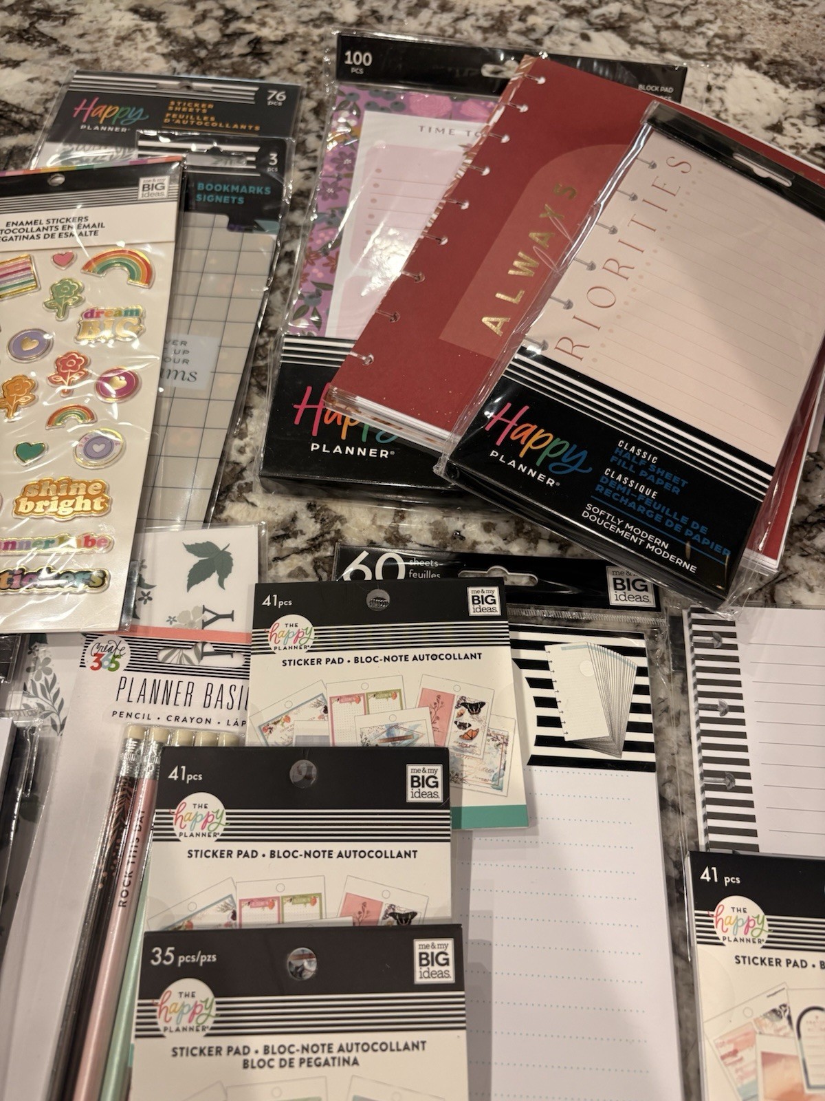 Happy Planner Classic/Mini, Notes, Accessories, Stickers NEW – # 2