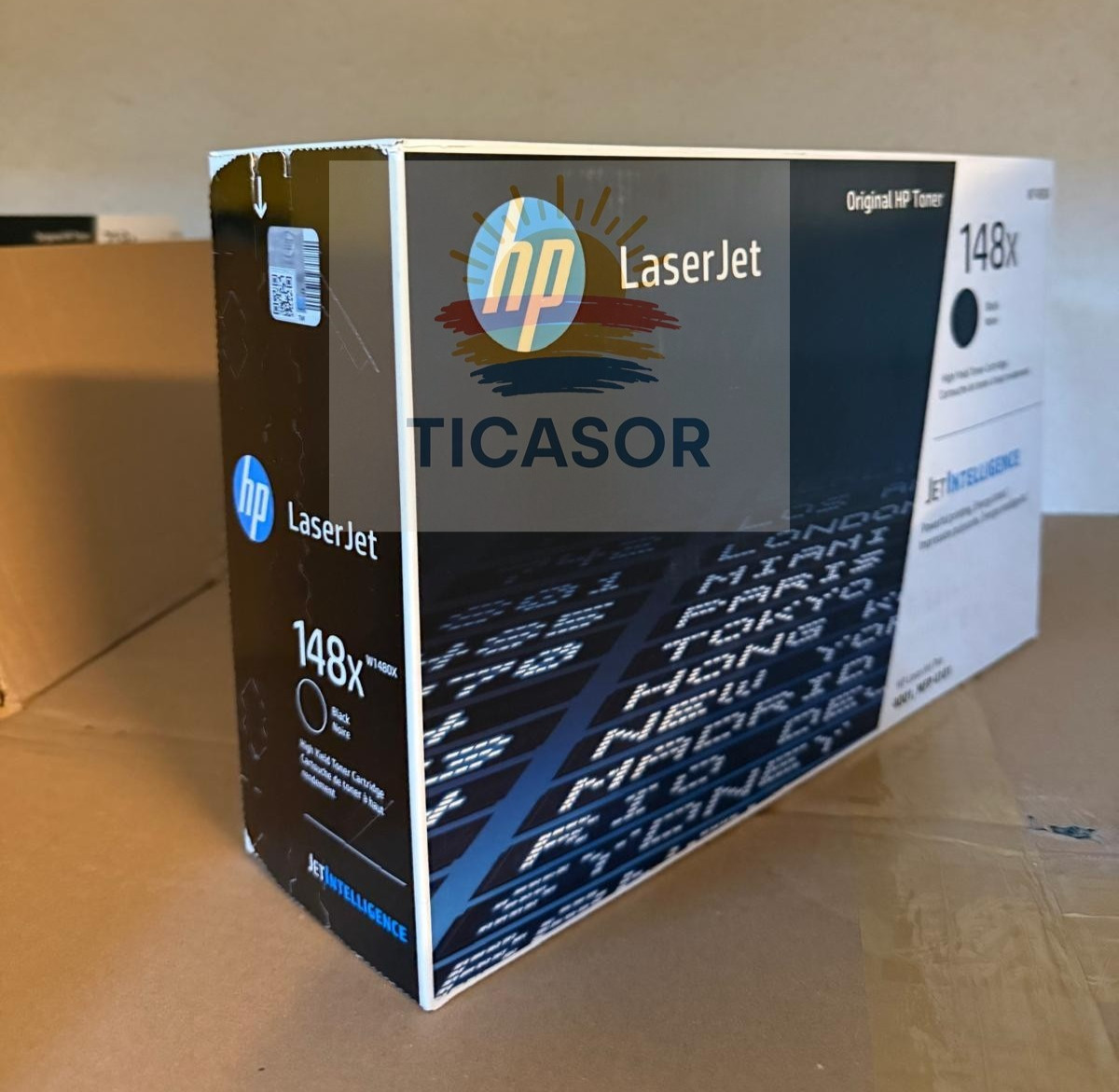 HP 148AX LaserJet Toner Cartridge, W1480X