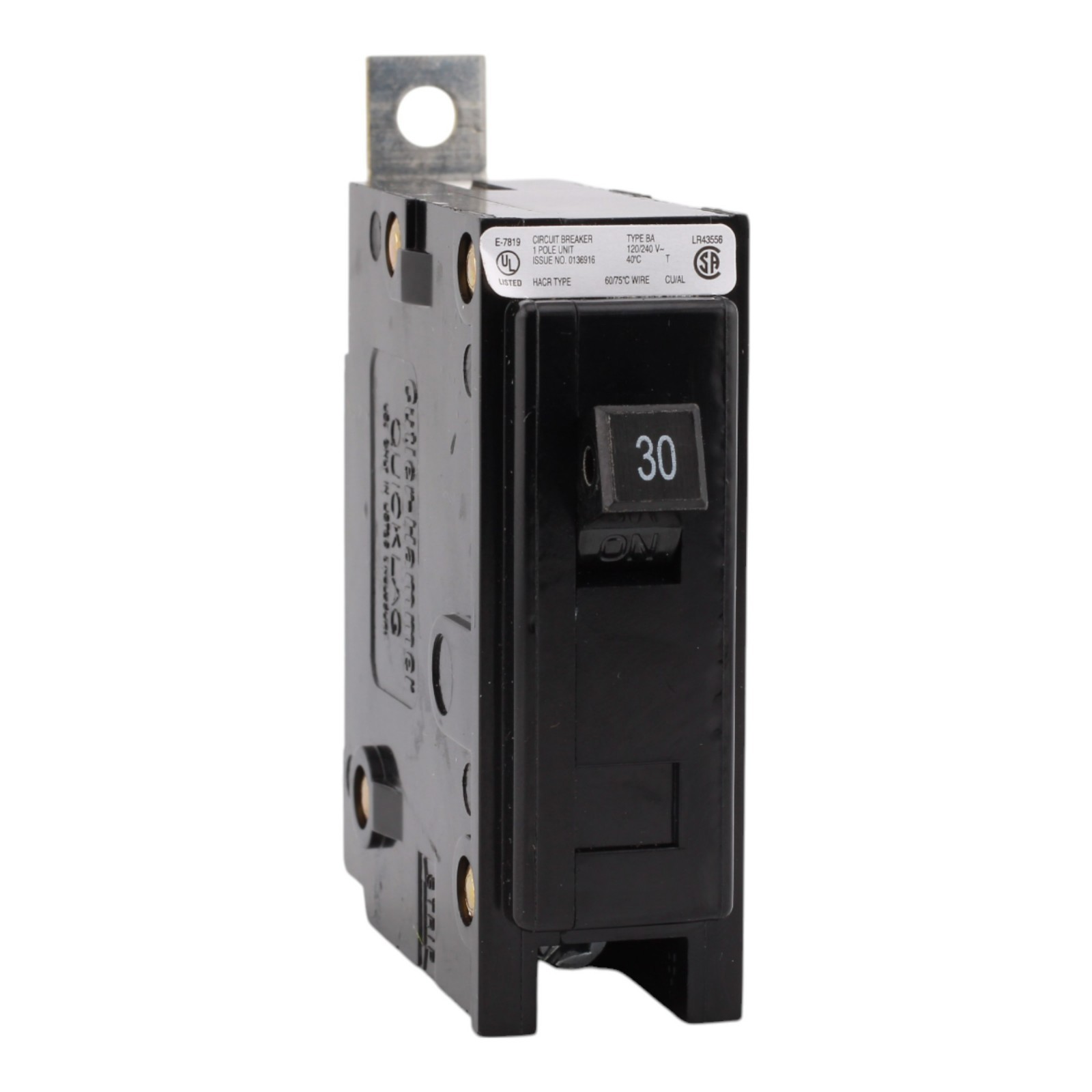 NEW Eaton Cutler Hammer BAB2125, 125 Amp, 2 Pole, Bolt On Circuit Breaker