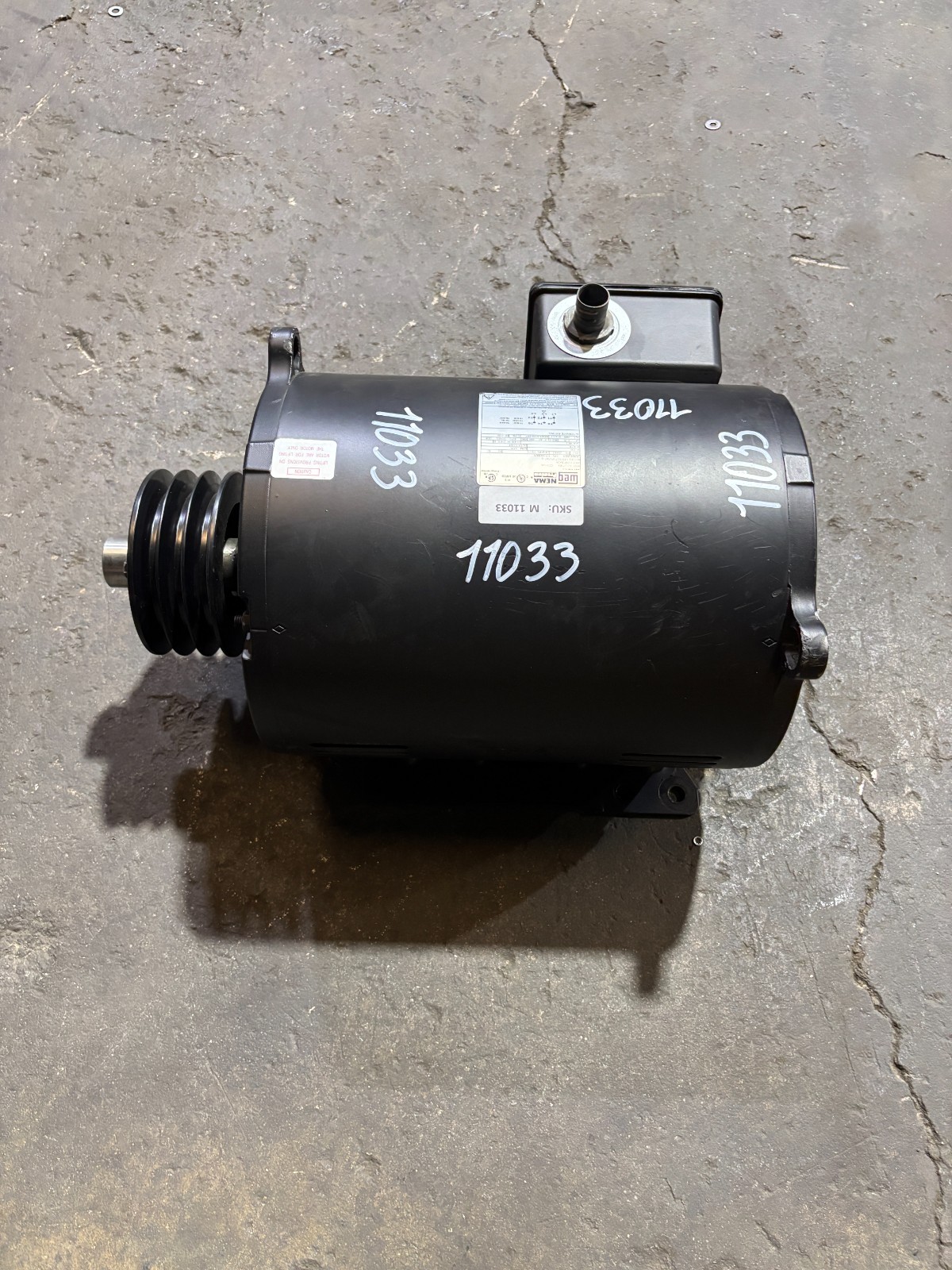 WEG / 01518OT3P254T-S / HP 15.0 / 200V / PH 3 / 254/6T / Electric Motor