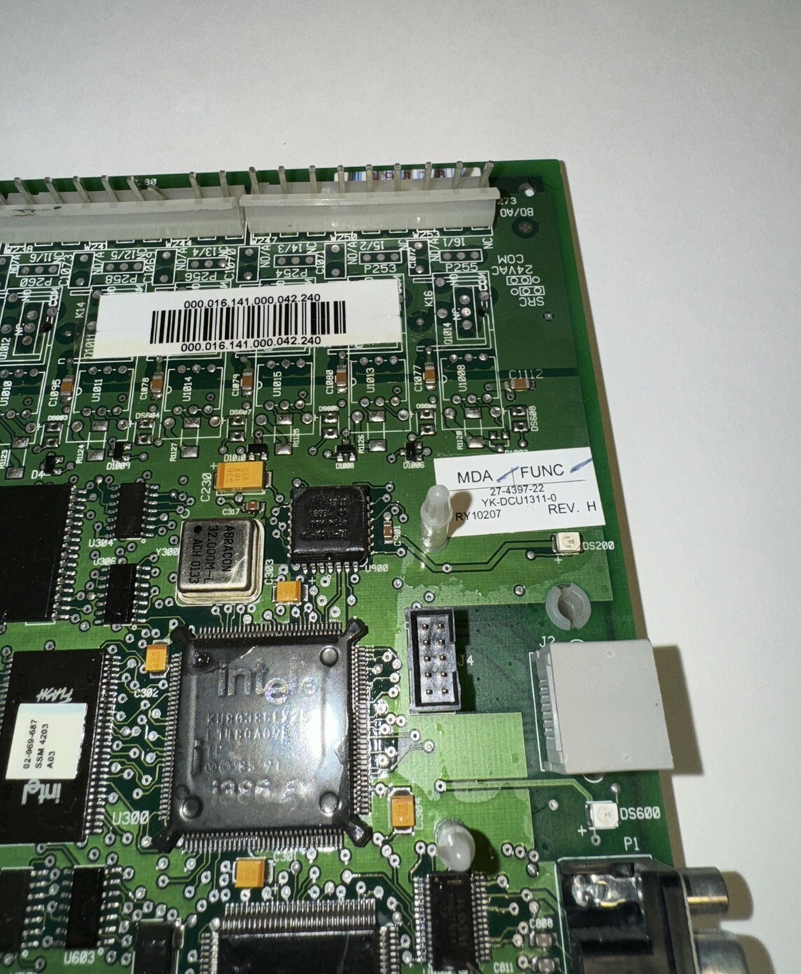 JOHNSON CONTROLS CONTROL BOARD 025-36103-010 RY10207 Rev H , YK-DCU1311-0