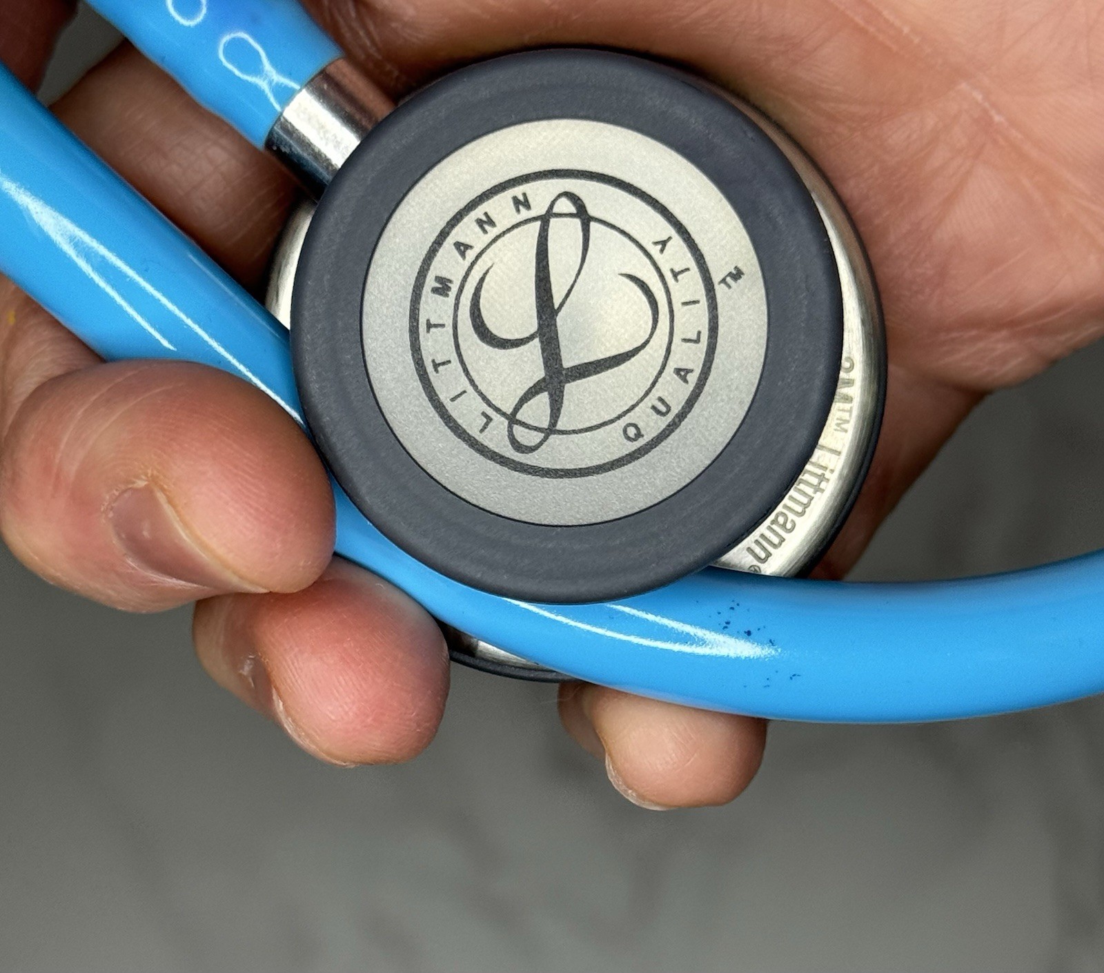 3M Littmann Classic III Stethoscope Caribbean Blue 27” Tested Great Condition