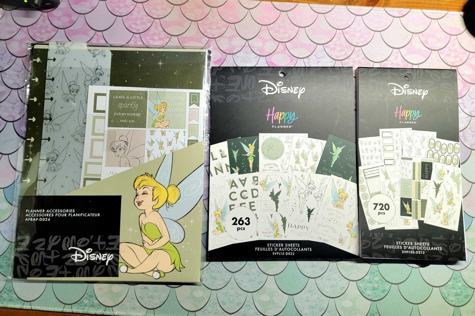 NEW The Happy Planner Disney Tinkerbell Planner Accessories (FREE SHIPPING)