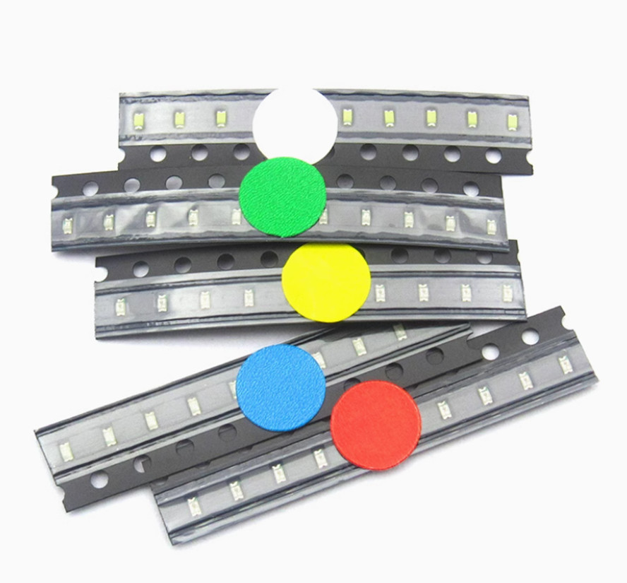 0402/0603/0805/1206/3528 smd LED diode Red green blue yellow white Orange pure