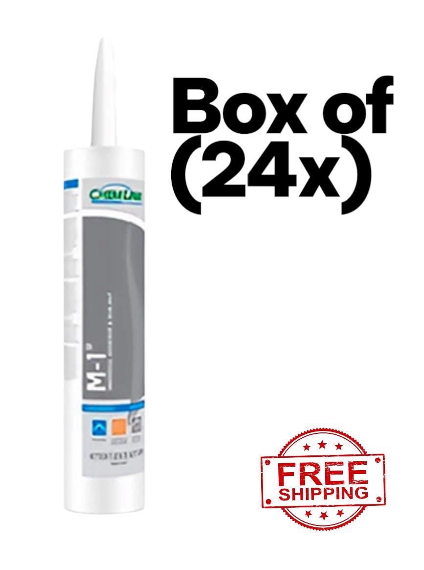 Chemlink Universal Structural Adhesive & Sealant Cartridge Case of 24 *New*