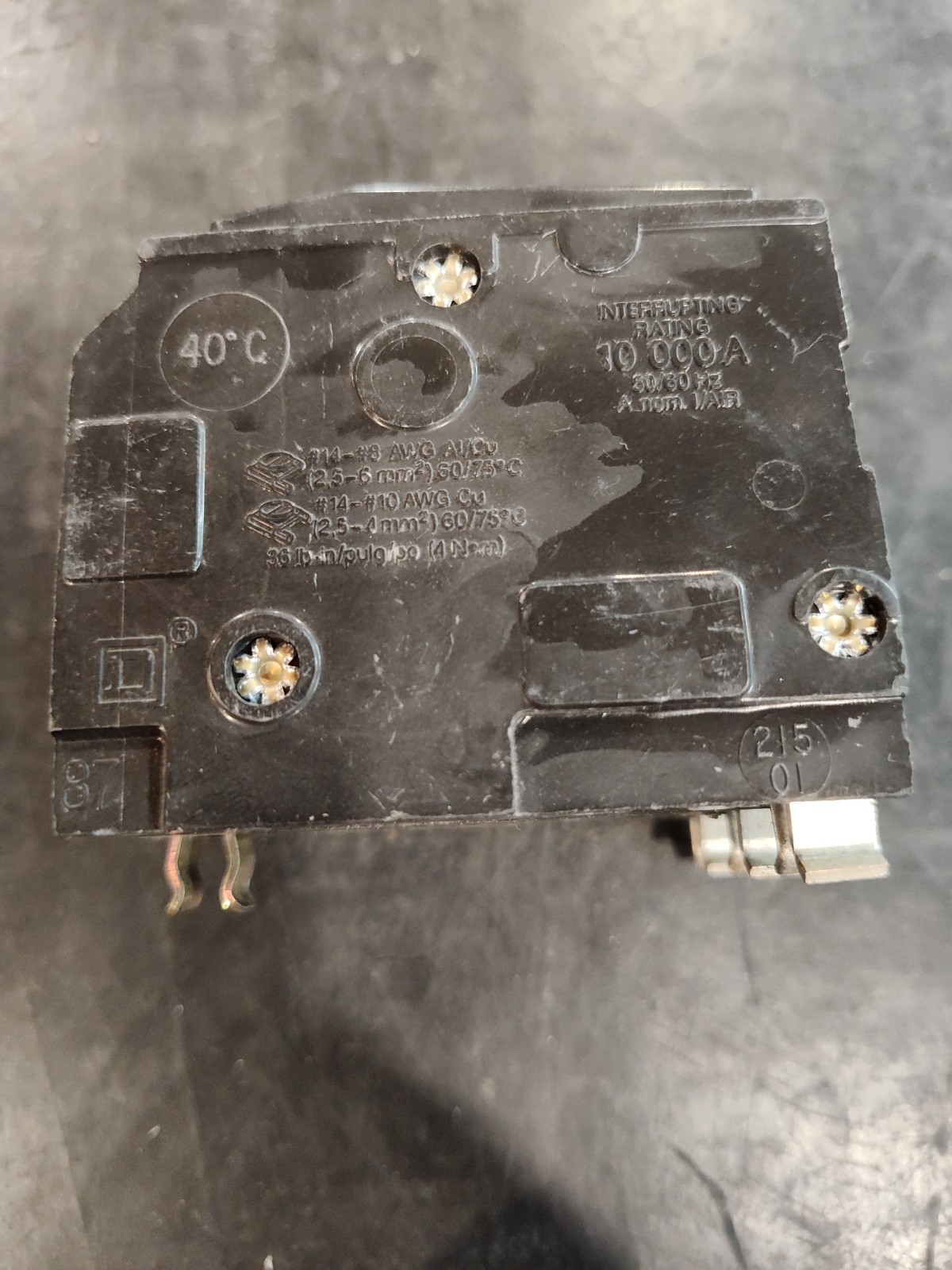 SQUARE D QOB330 3 Pole 30 Amp 240 Volt 10k@240V Bolt On Circuit Breaker