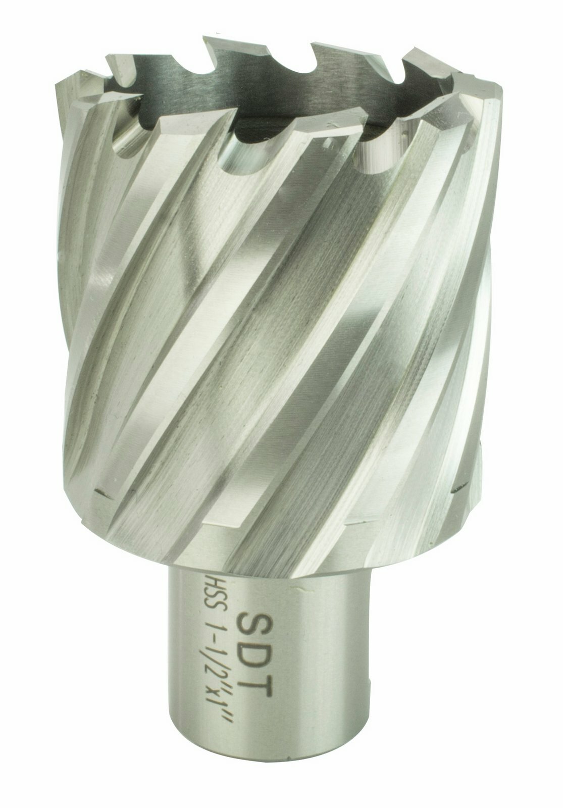 Steel Dragon Tools® 1-1/2″ x 1″ HSS Annular Cutter with 3/4″ Weldon Shank