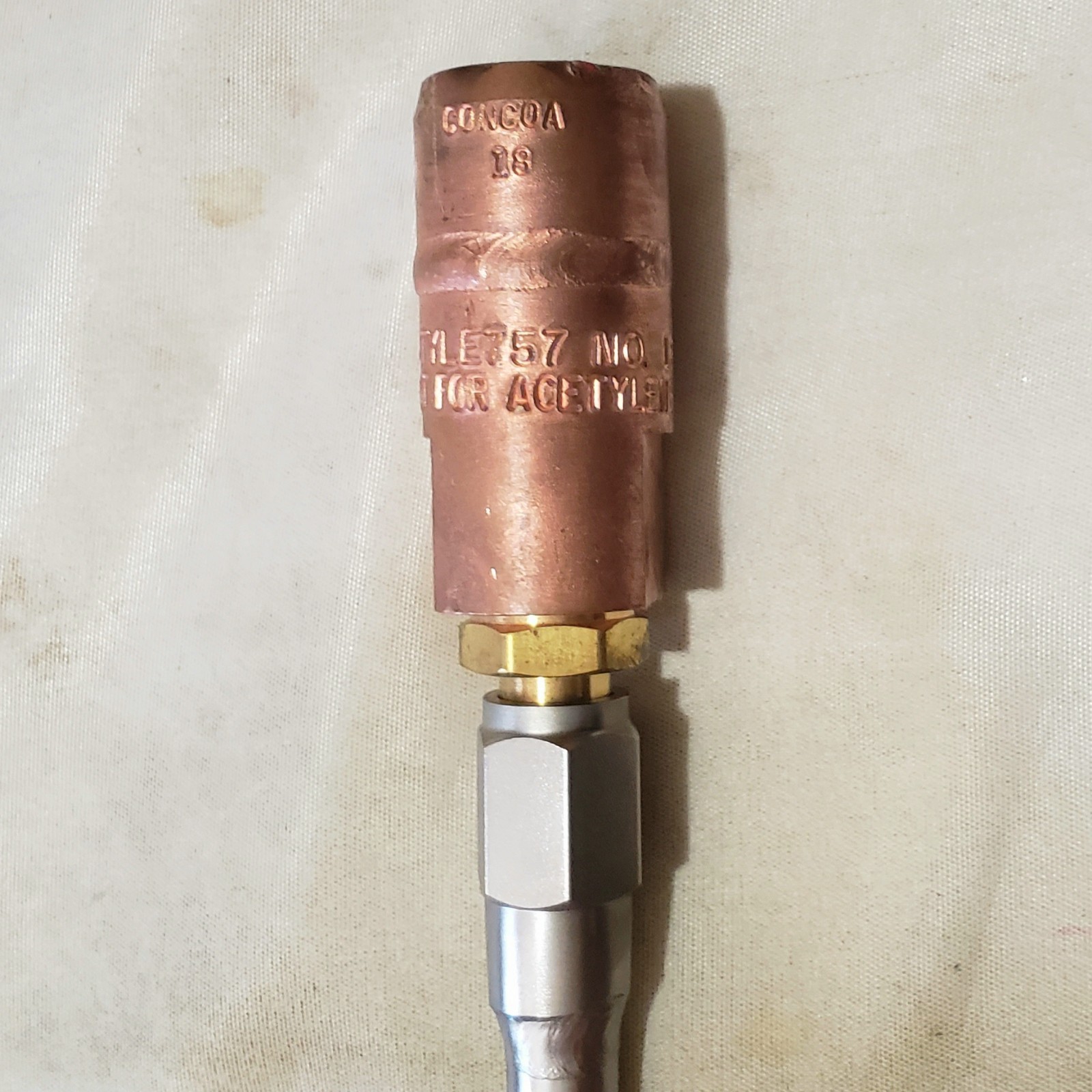 Concoa Style 757 Rosebud No. 18 Heating Tip Propane Fits 800 Series Handle Airco