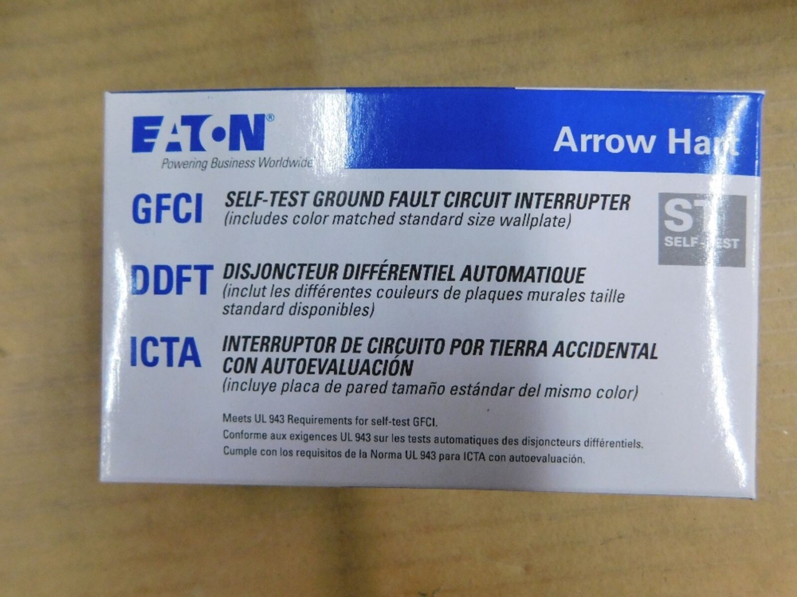 Eaton Cooper SGFH20W 20 Amp White Heavy Duty UL Hospital Grade Duplex GFCI