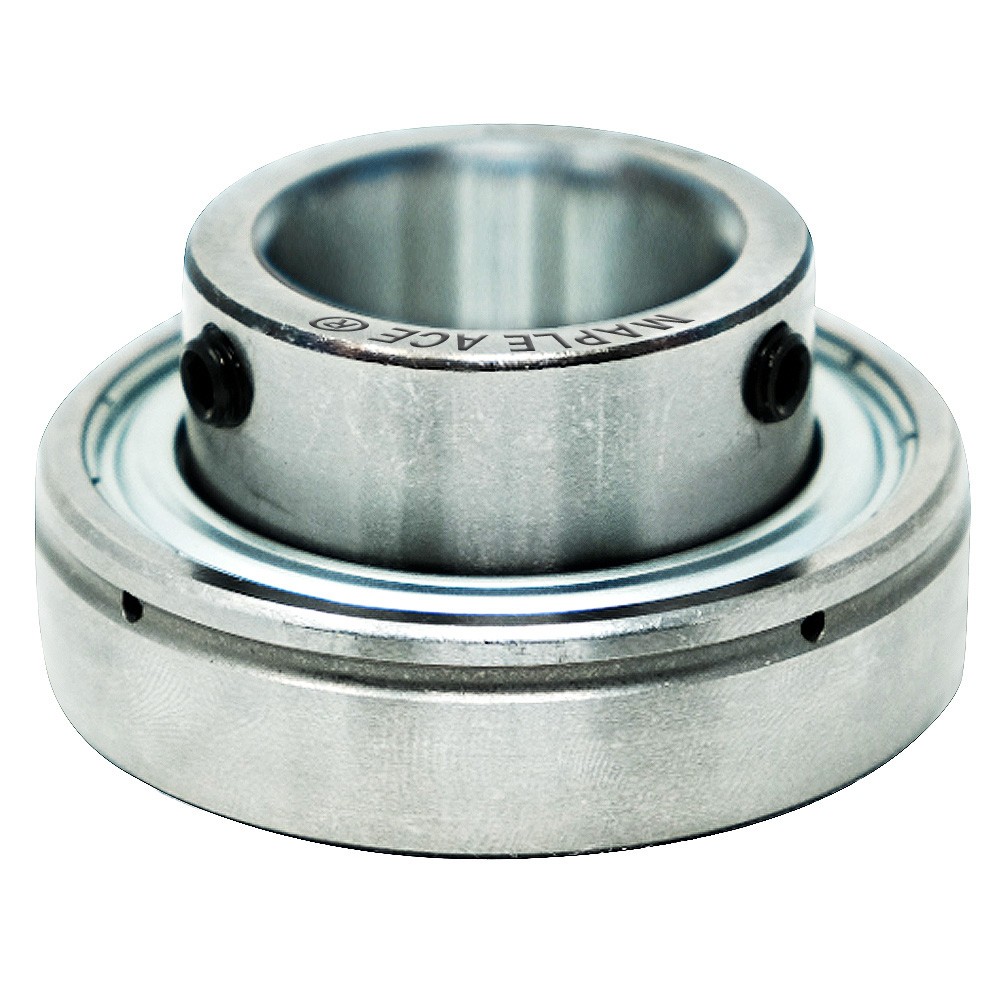 SB205-16 Insert Bearing 1″ Bore, Spherical OD, Set Screws (Qty 1)