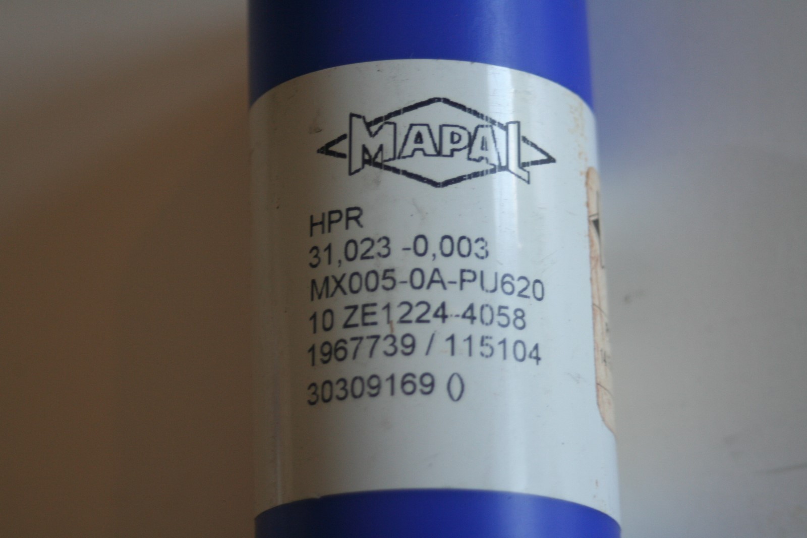 MAPAL HPR High Performance Reamer 31.013 -0.003, 10ZE1224-4058 * NEW *