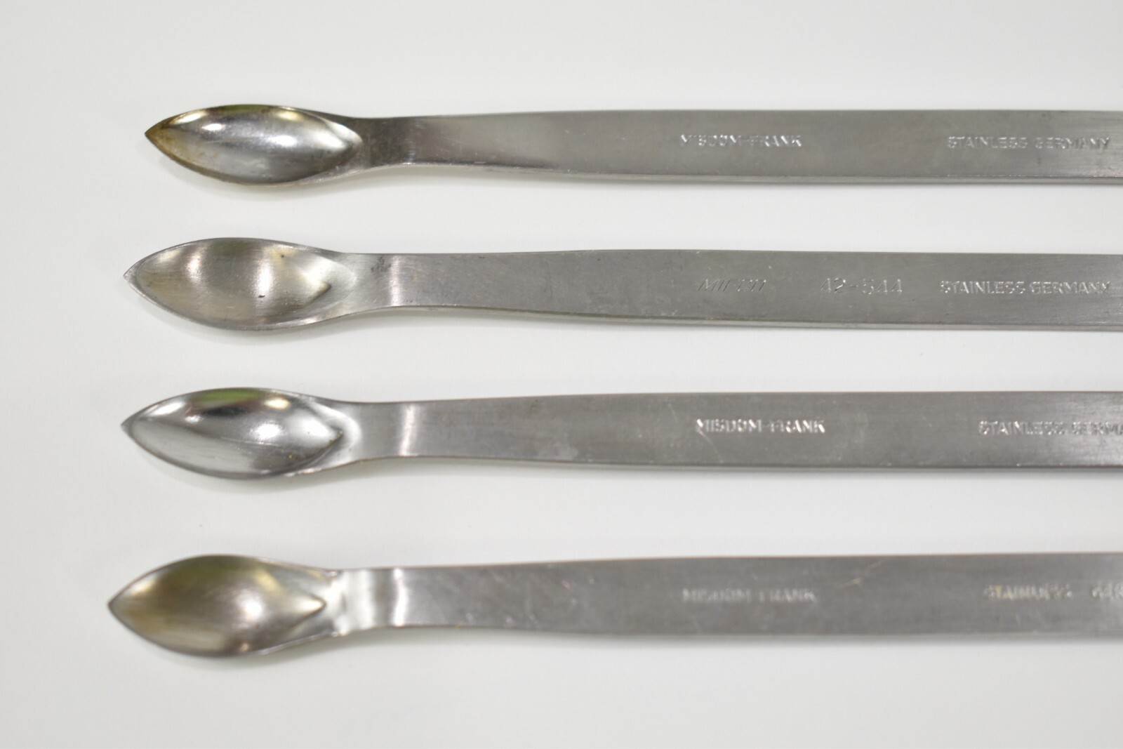 Dental Laboratory Instruments 4 PC Set Double End #5 WAX SPATULAS