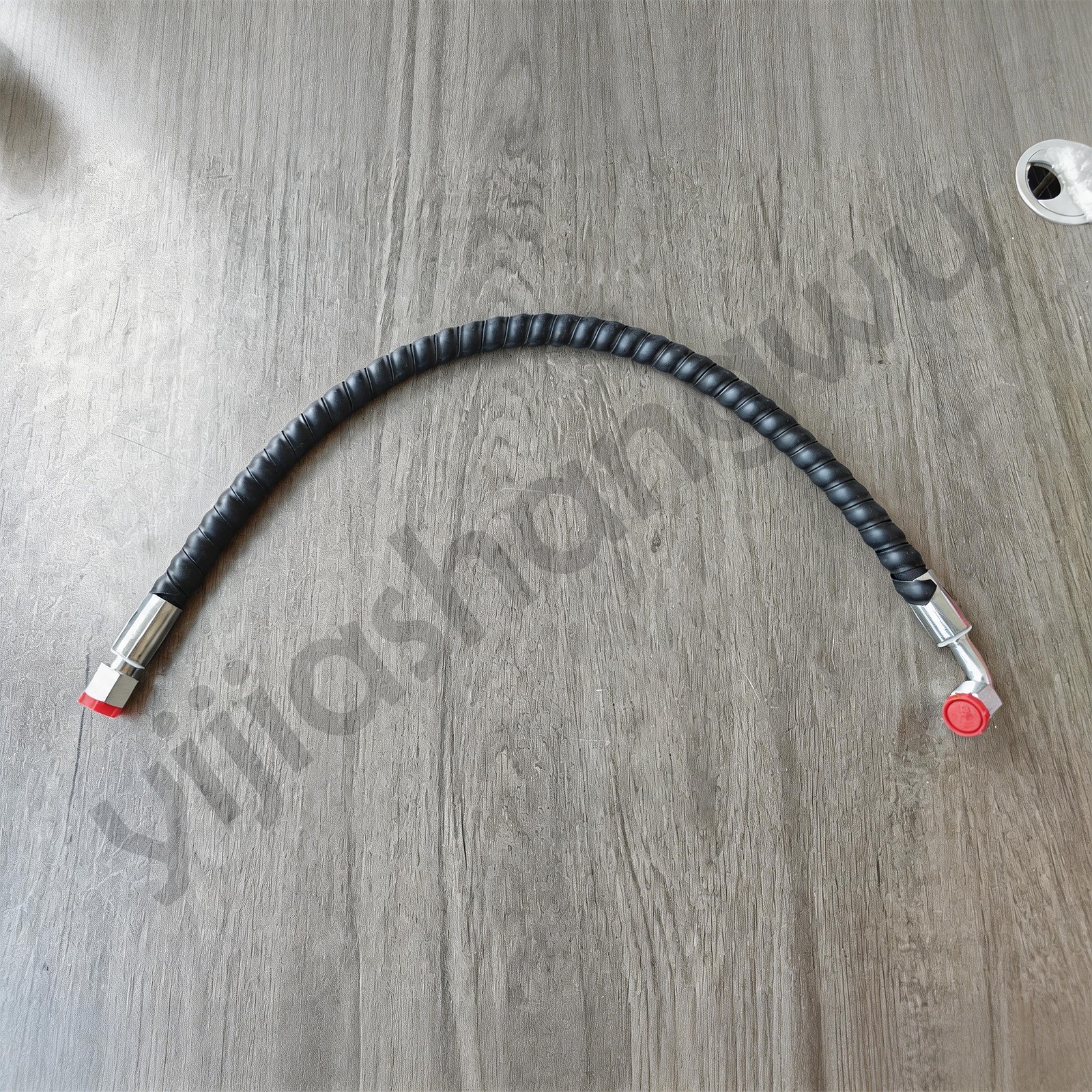 Agt Miva Mini Excavator Hydraulic Hose | 5/16″ M16x1.5 24″ 90° & Straight