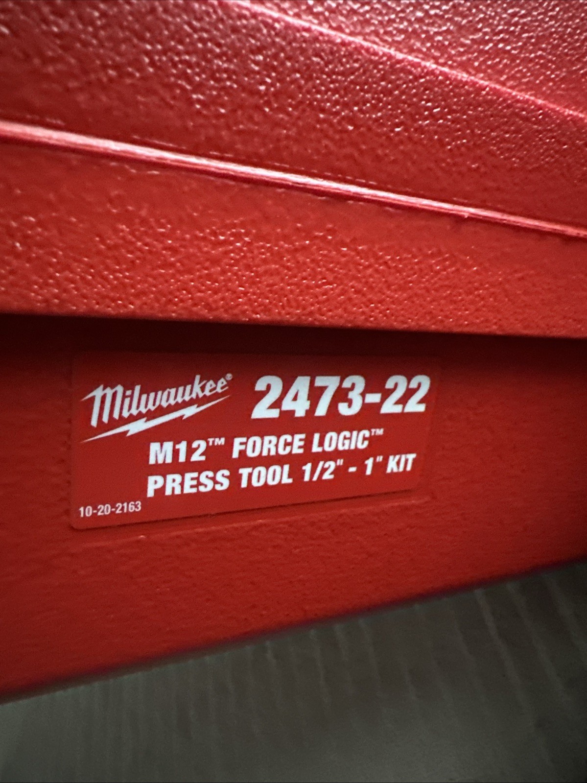 Milwaukee M12 FORCE LOGIC Press Tool Kit W/ 3 Jaws 1/2″ – 1″
