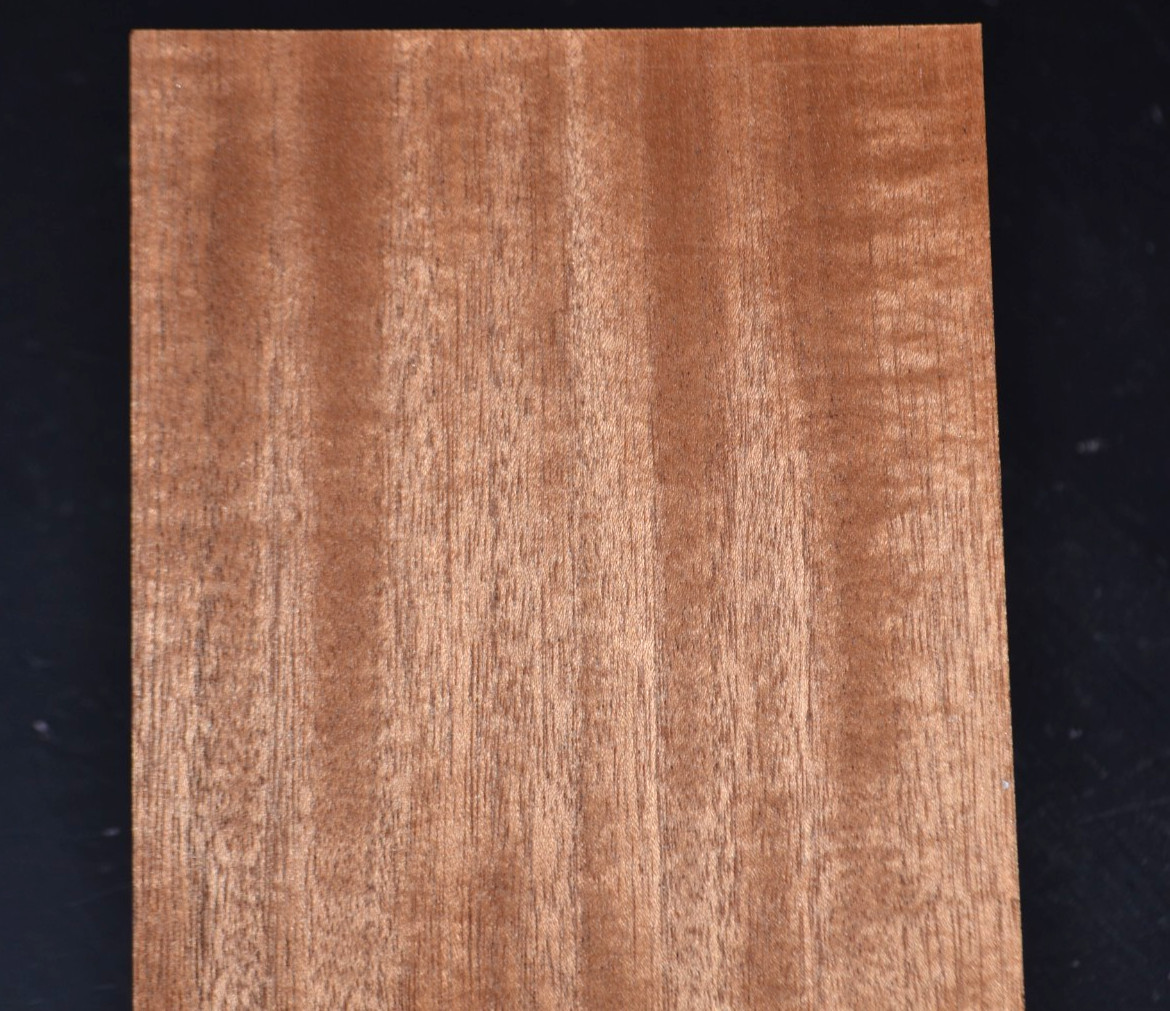 Mahogany Raw Wood Veneer Sheet 7 x 30 inches 1/42nd 4668-42