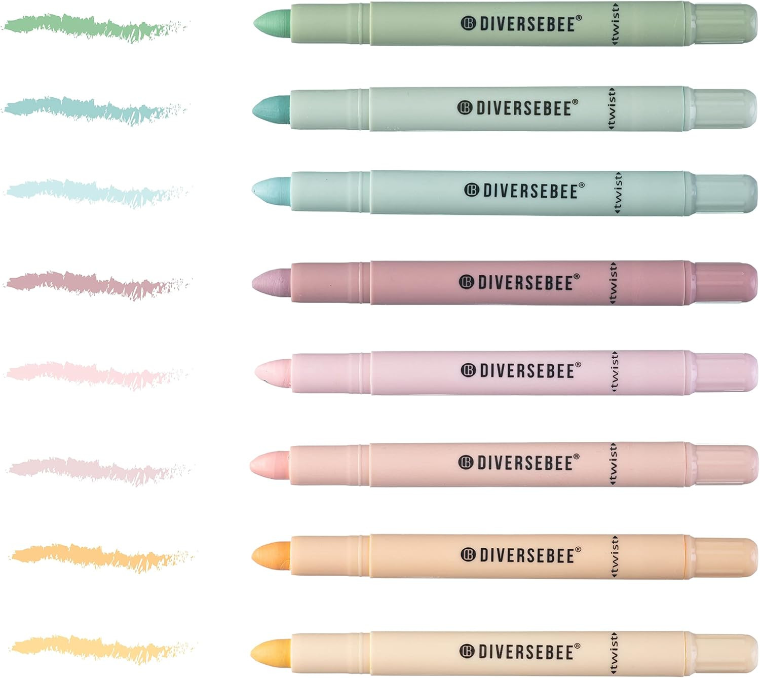 Bible Highlighters and Pens No Bleed, 8 Pack Assorted Colors Gel Highlighters Se