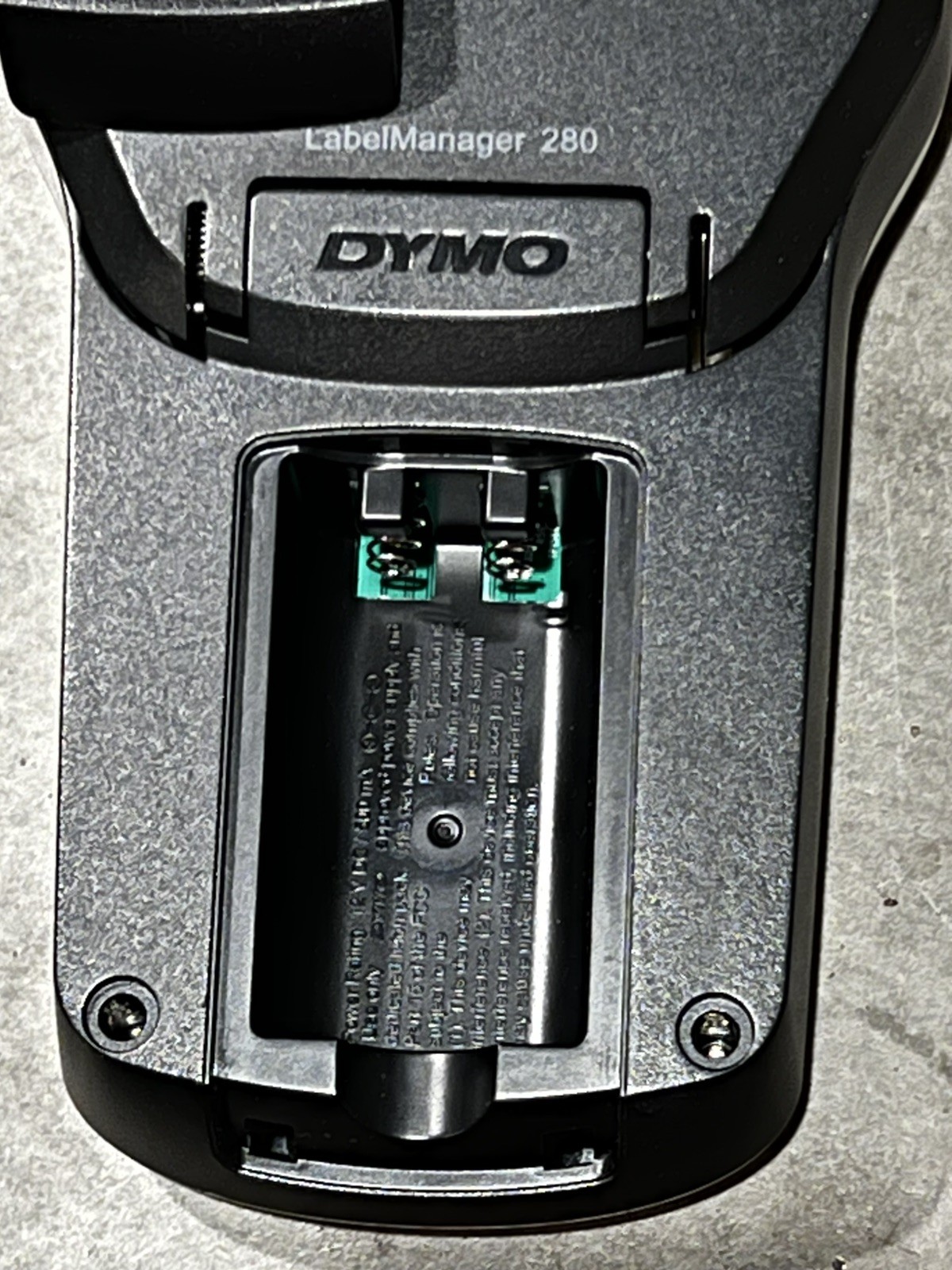 DYMO LabelManager 280 Handheld Label Maker ONLY NO BATTERY OR CHARGER