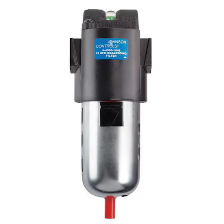 Johnson Controls A-4000-1048 Pneumatic Oil Filter, 3/8 In. Npt, 17 Cfm