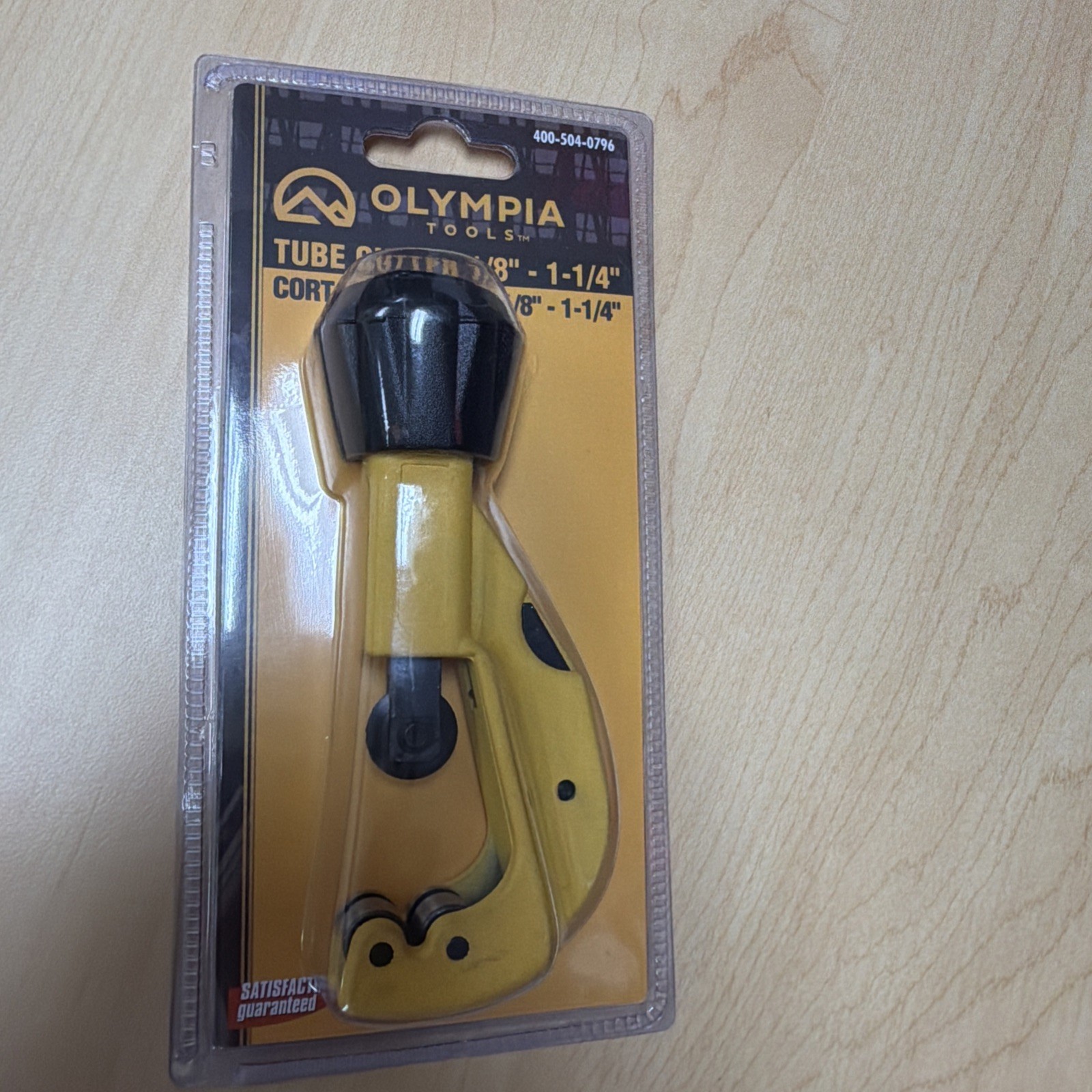 Olympia Tools Tube Cutter for 1/8 in to 1-1/4 in Pipes