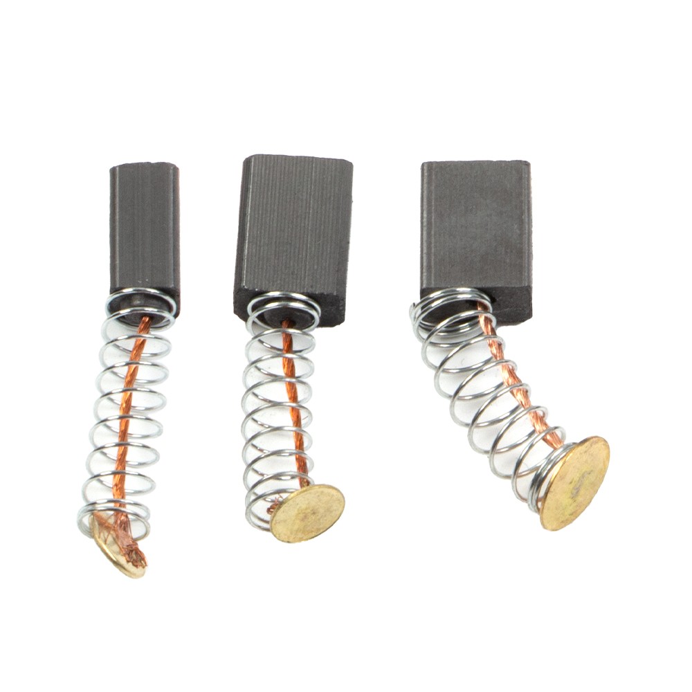 105x 15 Sizes Electric Motor Carbon Brushes Replacement w/ Copper Wire for Drill