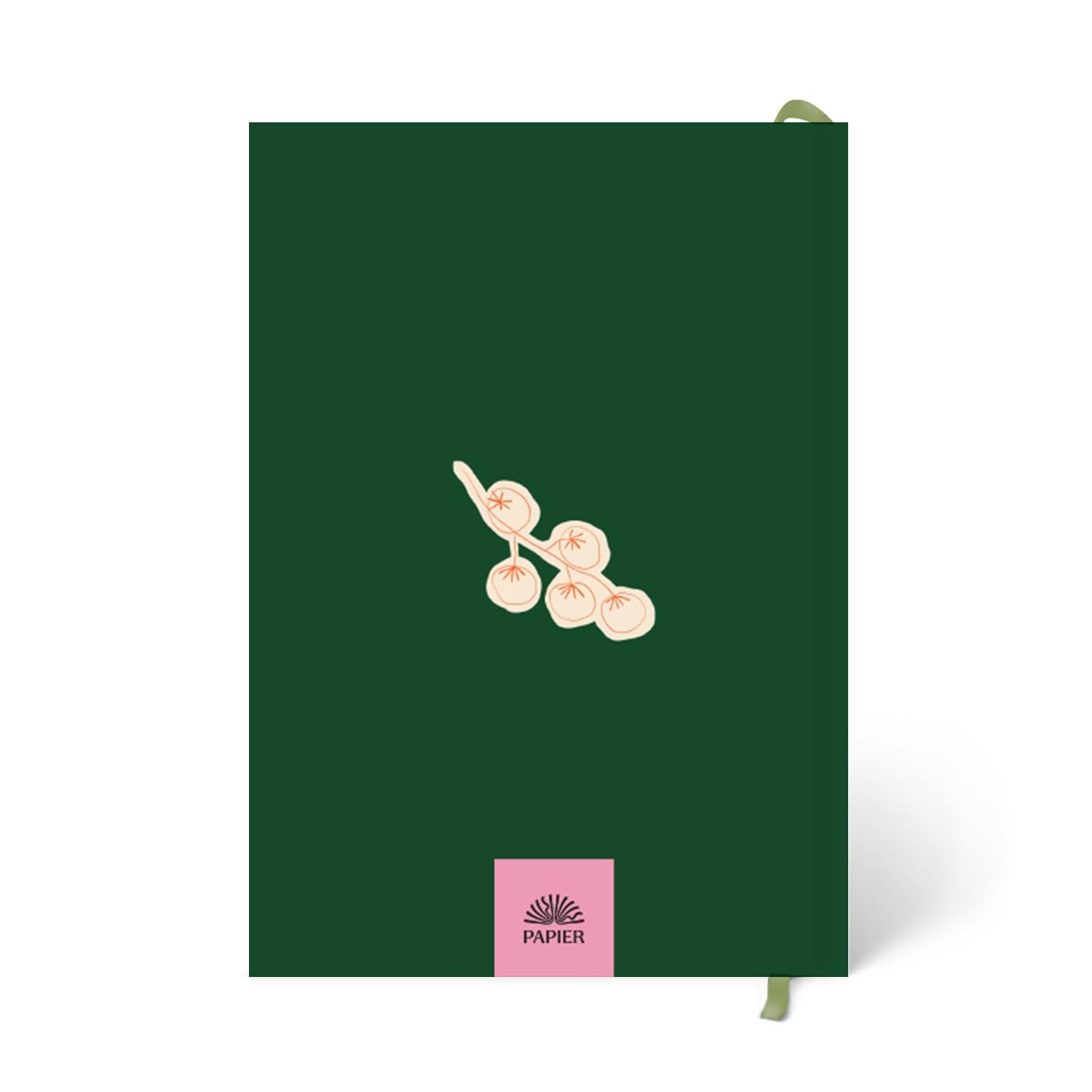 Papier Al Fresco Recipe Journal – Hardback | A5 – 8.46″L x 6.02″W, Green