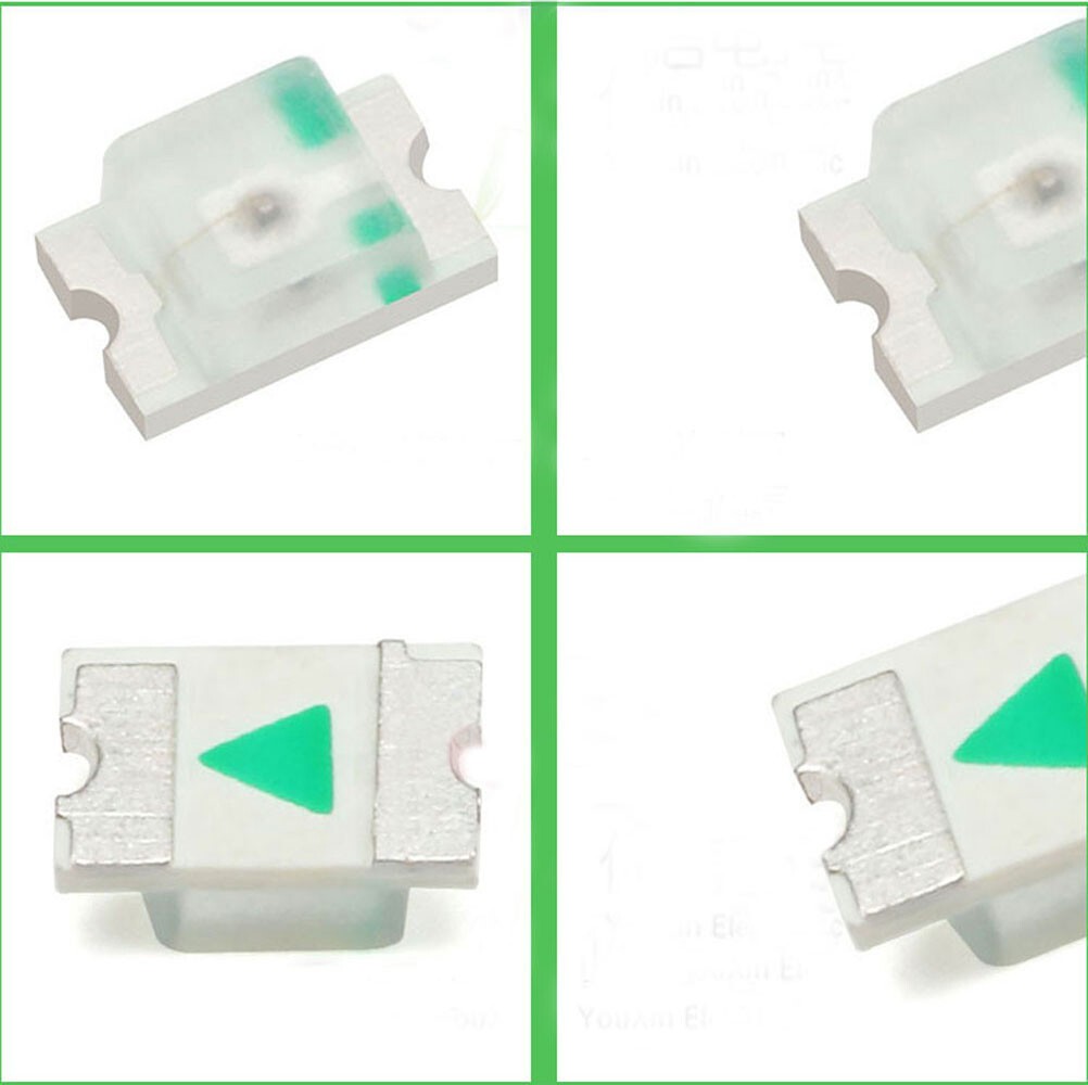 SMD/SMT LEDs 0402 0603 0805 5050 1206 3528 Red Yellow Blue Green White Orange