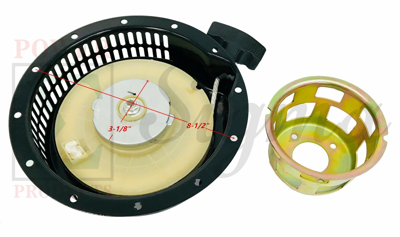 Replacement Recoil Starter Assembly For Yanmar L100N L100V L100 114699-76251