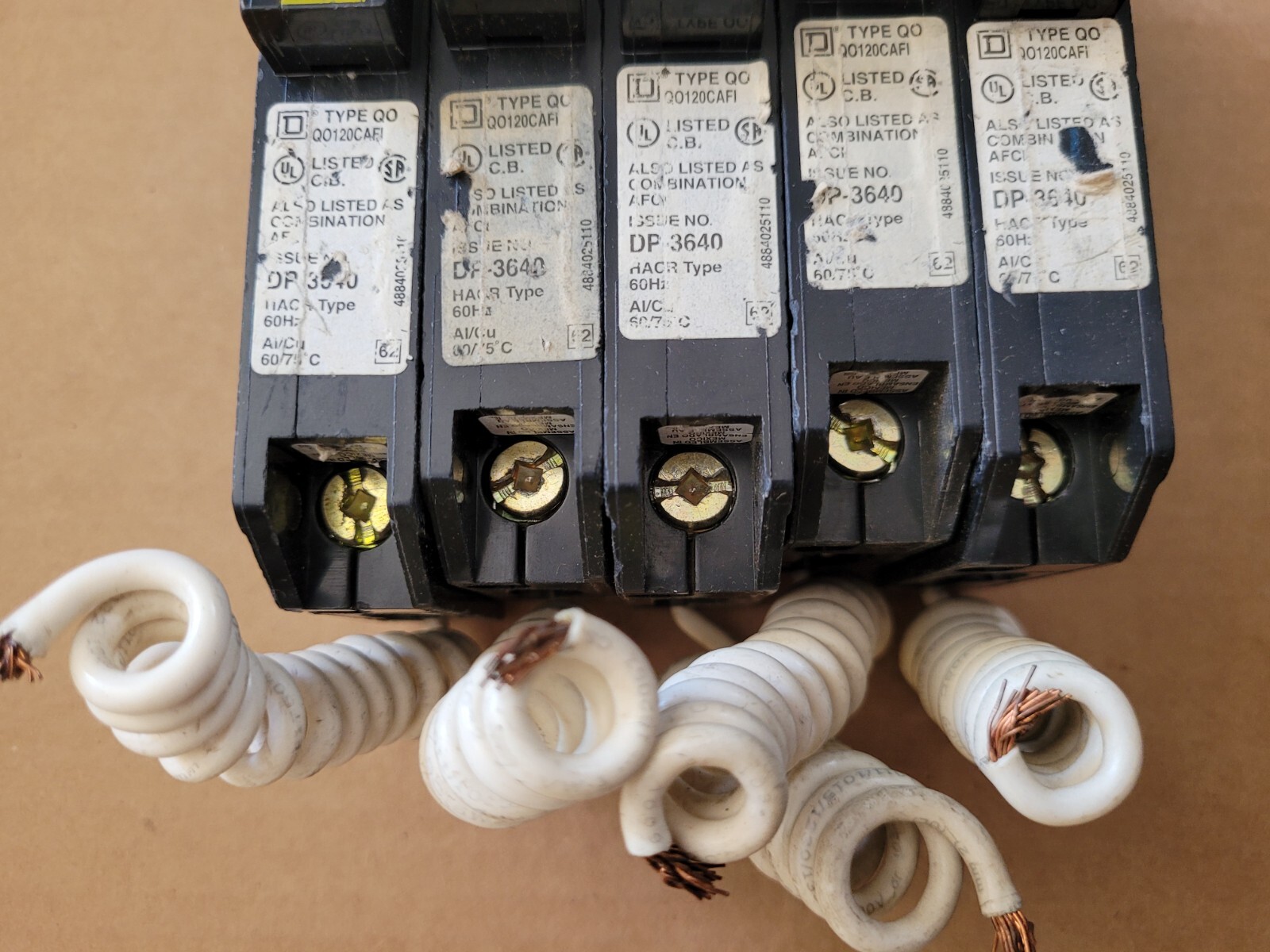 SQUARE D QO120CAFI QO120CAFIC 20A AFCI QO TYPE