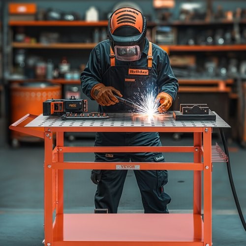 Welding Table 40 x 24 Welding Workbench Table with 800LBS Static Weight