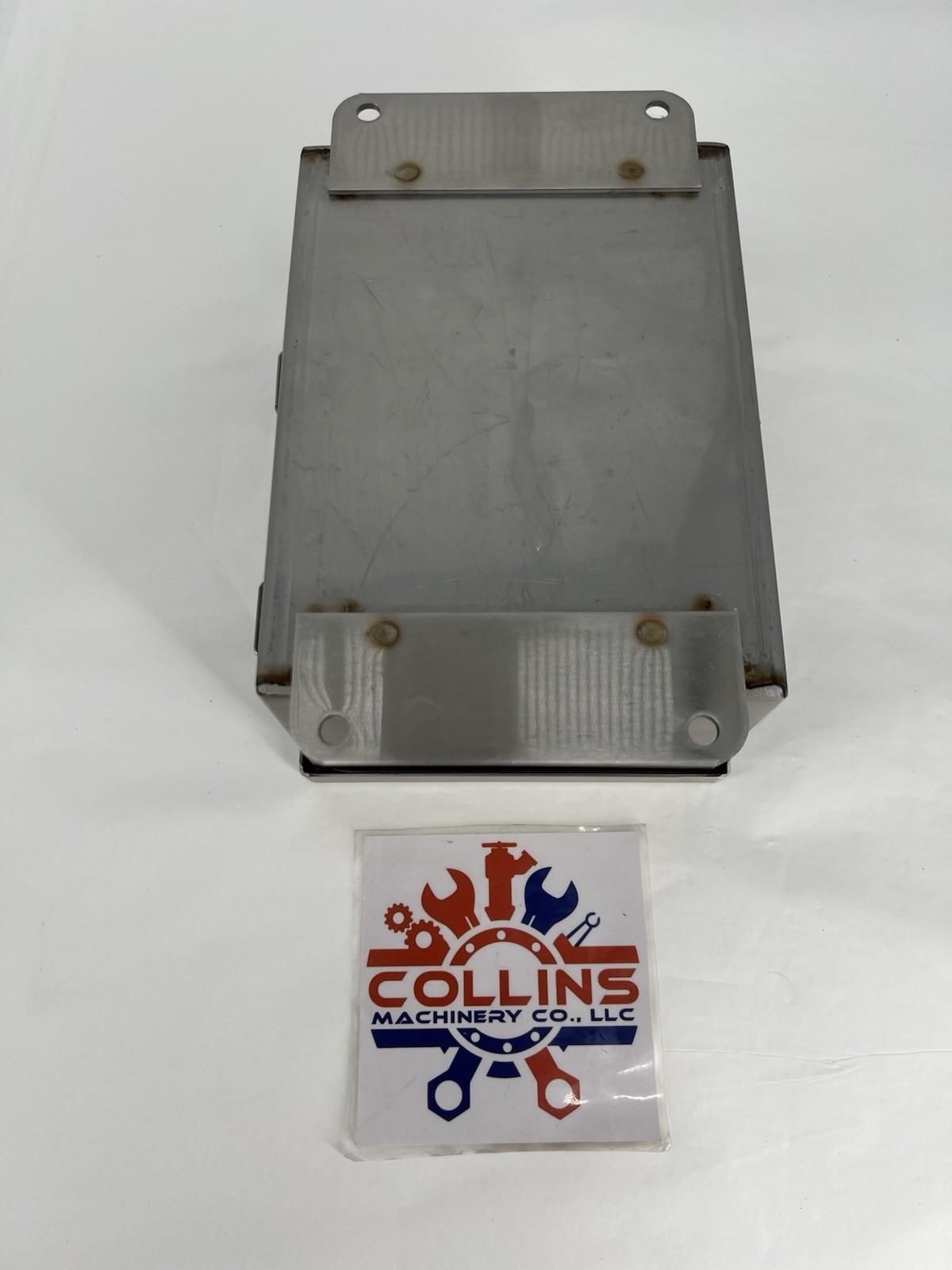 Nvent Hoffman A8064CHNFSS, SS JIC BOX, Type 4X, 8x6x4, Stainless 304, NEMA 3RX