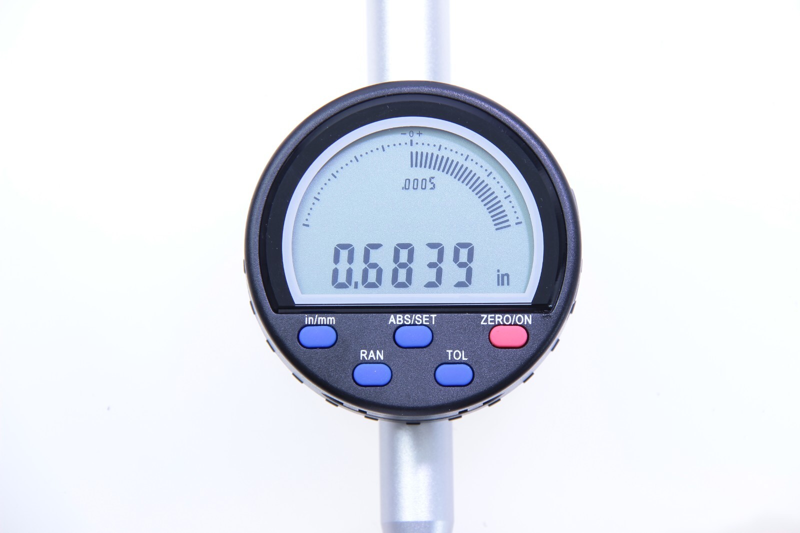 0-1″ DIGITAL ELECTRONIC INDICATOR W/Preset, ABS, TOL 0.0005″ / 0.01mm