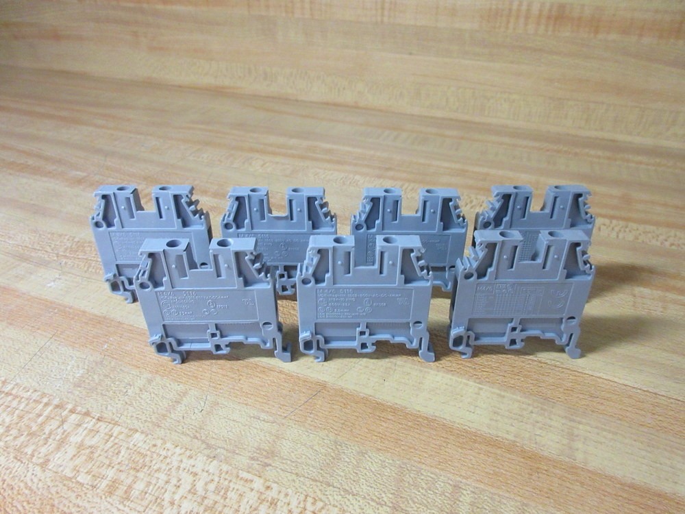 Entrelec ABB M4/6 5116 Block 1SNA115116R0700 Grey (Pack of 7)