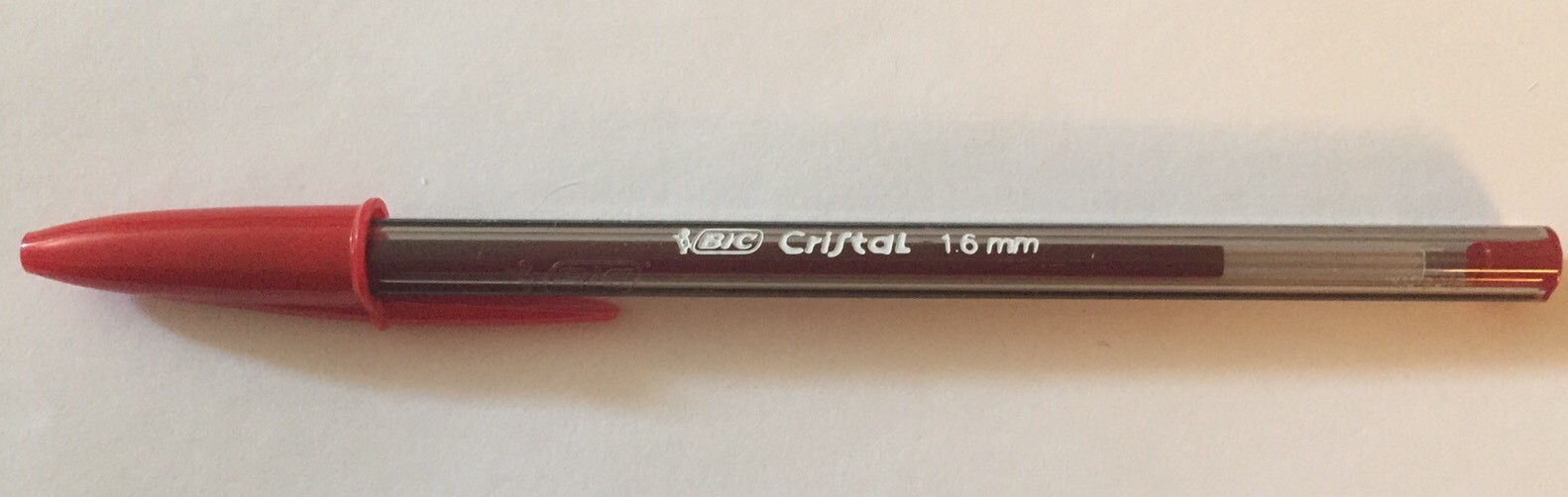 Lot of 50 RED Bic Cristal Ballpoint Pens 1.6mm, Xtra-Bold