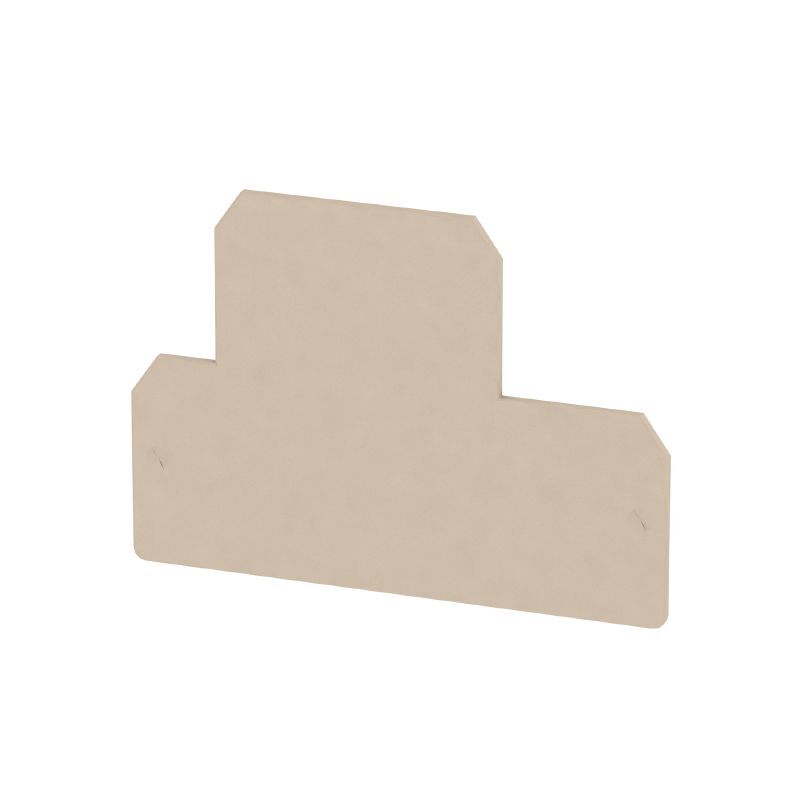 2pcs WEIDMULLER WAP WDK10 1186720000 end plate terminals dark beige New