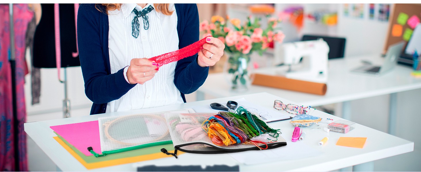 Zipper Pouch, 13.0×9.0 in (12 Colors, 36 Packs), Zipper Bags, Board Game Storage