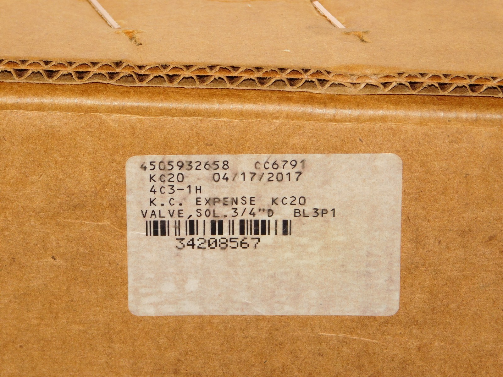 New Parker D61VW001C4NYGP3W91X410 Hydraulic Solenoid Valve Unit 110/120VAC + Box