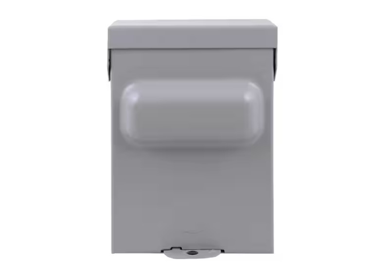 GE 30 Amp 120/240V Fused AC Disconnect, Outdoor Rated