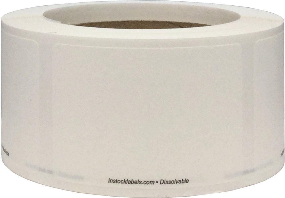 Instocklabels.Com Instocklabels Dissolvable Food Storage Labels 2 X 3 Inch