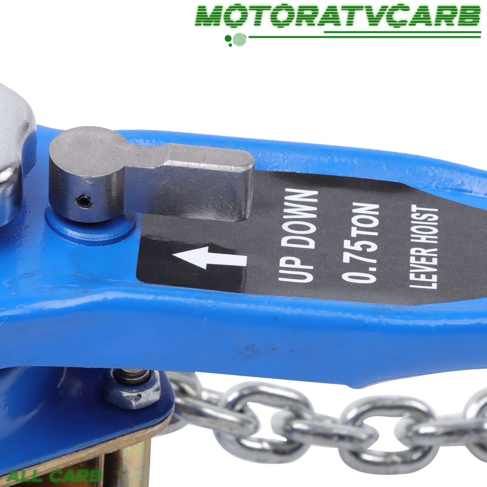 ALL-CARB 10FT Manual Lever Chain Hoist 3/4T 1650 Lbs Capacity Chain Come Along