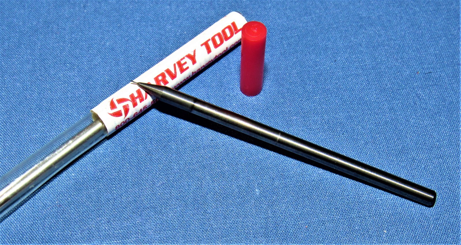 New Harvey Tool 0.010 Dia. x 1/64 LOC Carbide Ball End Mills ALTiN 4 Pcs Avail.
