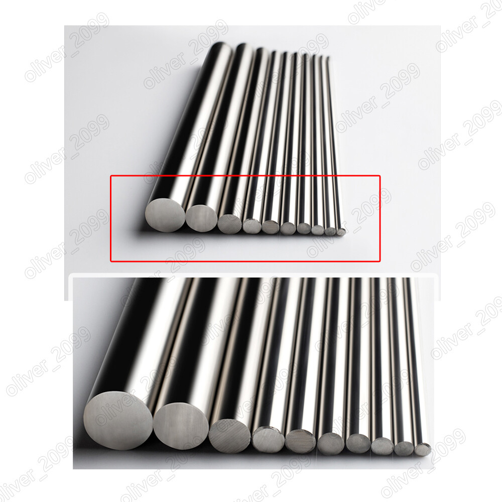 316 Stainless Steel Stick Round Bar Solid Rods Dia. 2mm-55mm Length 200mm/250mm